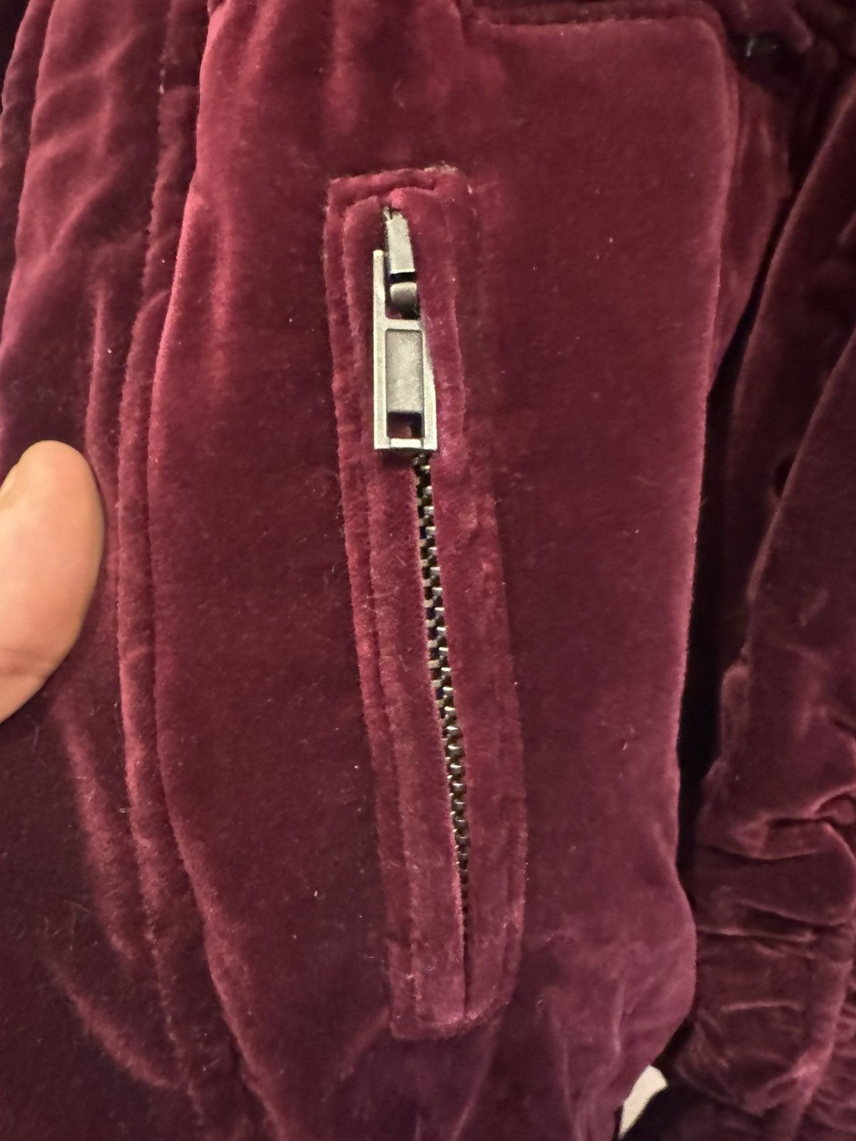 Haider Ackermann Haider Ackermann bordeaux velvet bomber Size US XL / EU 56 / 4 - 13 Thumbnail