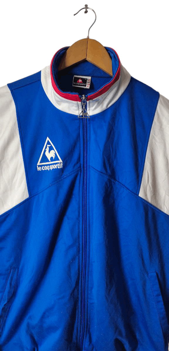 Le Coq Sportif VINTAGE LE COQ SPORTIF TRACK TOP JACKET TRICOLOUR Size US M / EU 48-50 / 2 - 6 Thumbnail