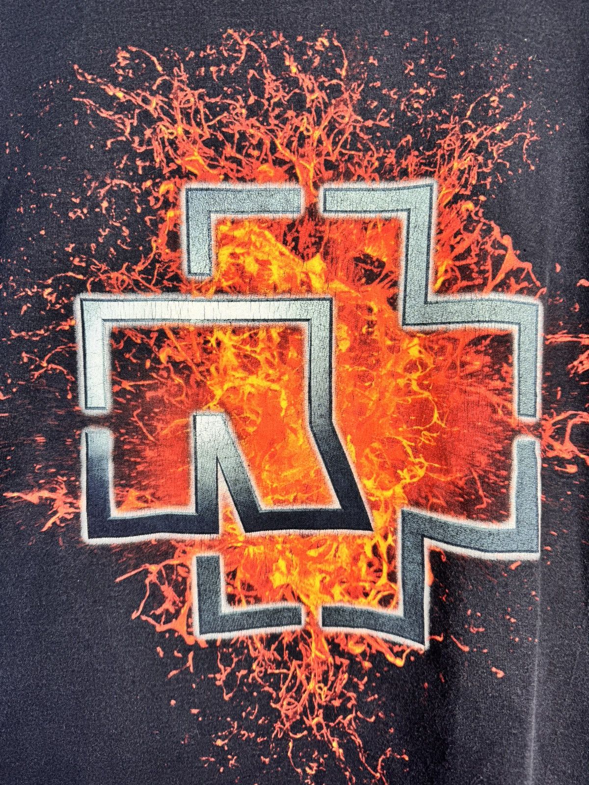 Band Tees RAMMSTEIN Y2K DOUBLE SIDE PRINT RARE T SHIRT Size US L / EU 52-54 / 3 - 4 Thumbnail