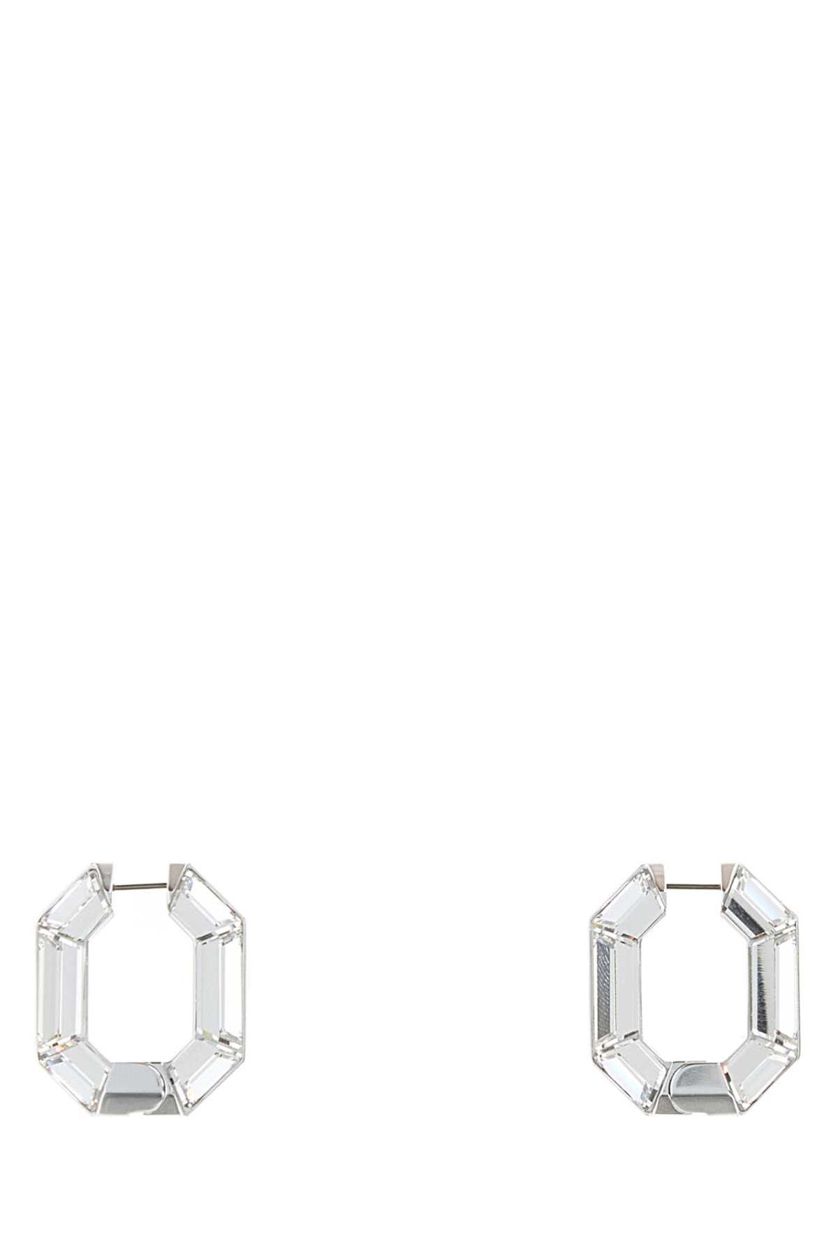 Swarovski Silver Crystal Lucent Earrings Size ONE SIZE - 1 Thumbnail