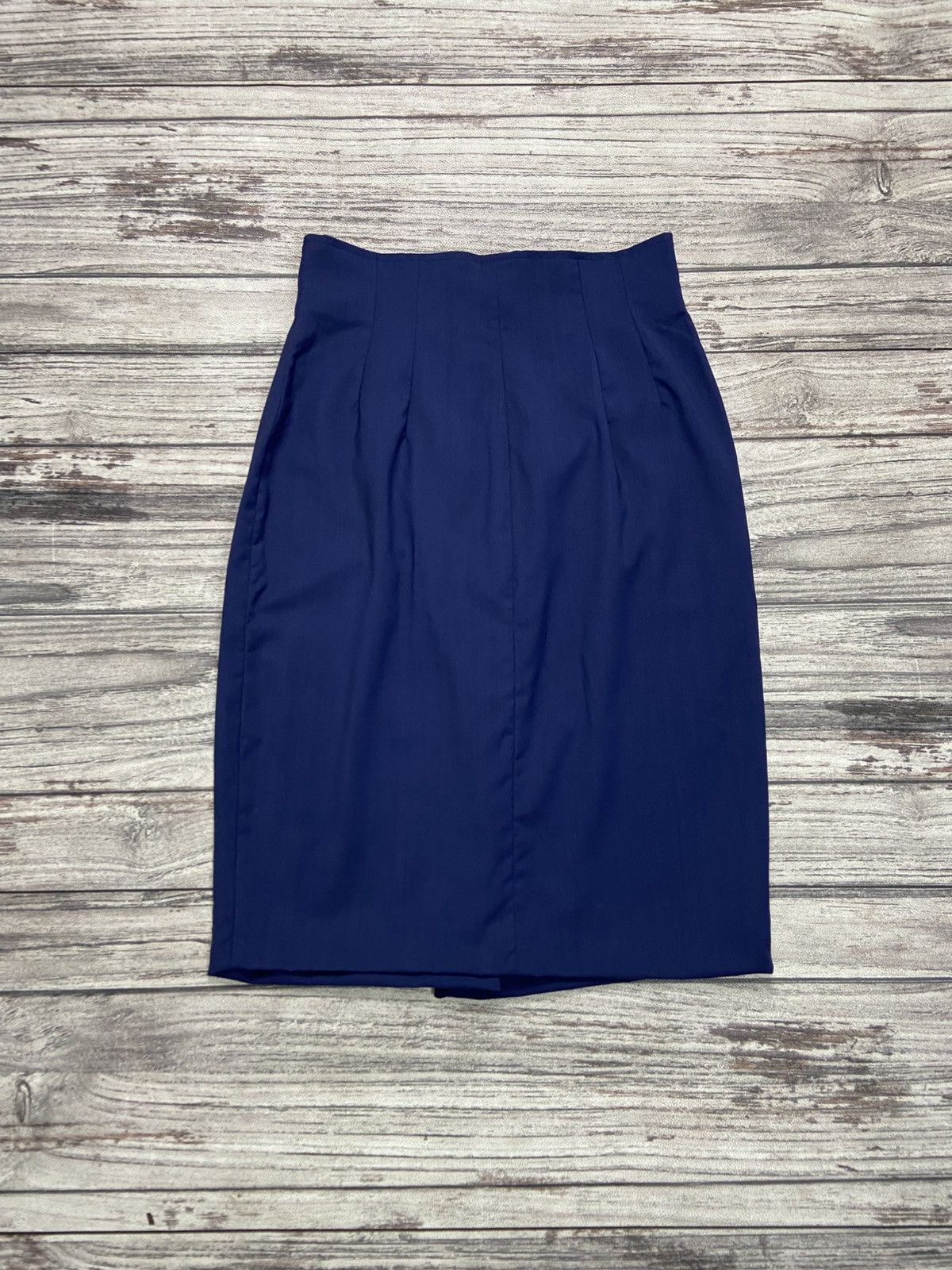 Christian Dior Monsieur × Gianfranco Ferre × John Galliano Vintage 80s Christian Dior Coordonnes Wool Mini Skirt Size 28" / US 6 / IT 42 - 8 Thumbnail