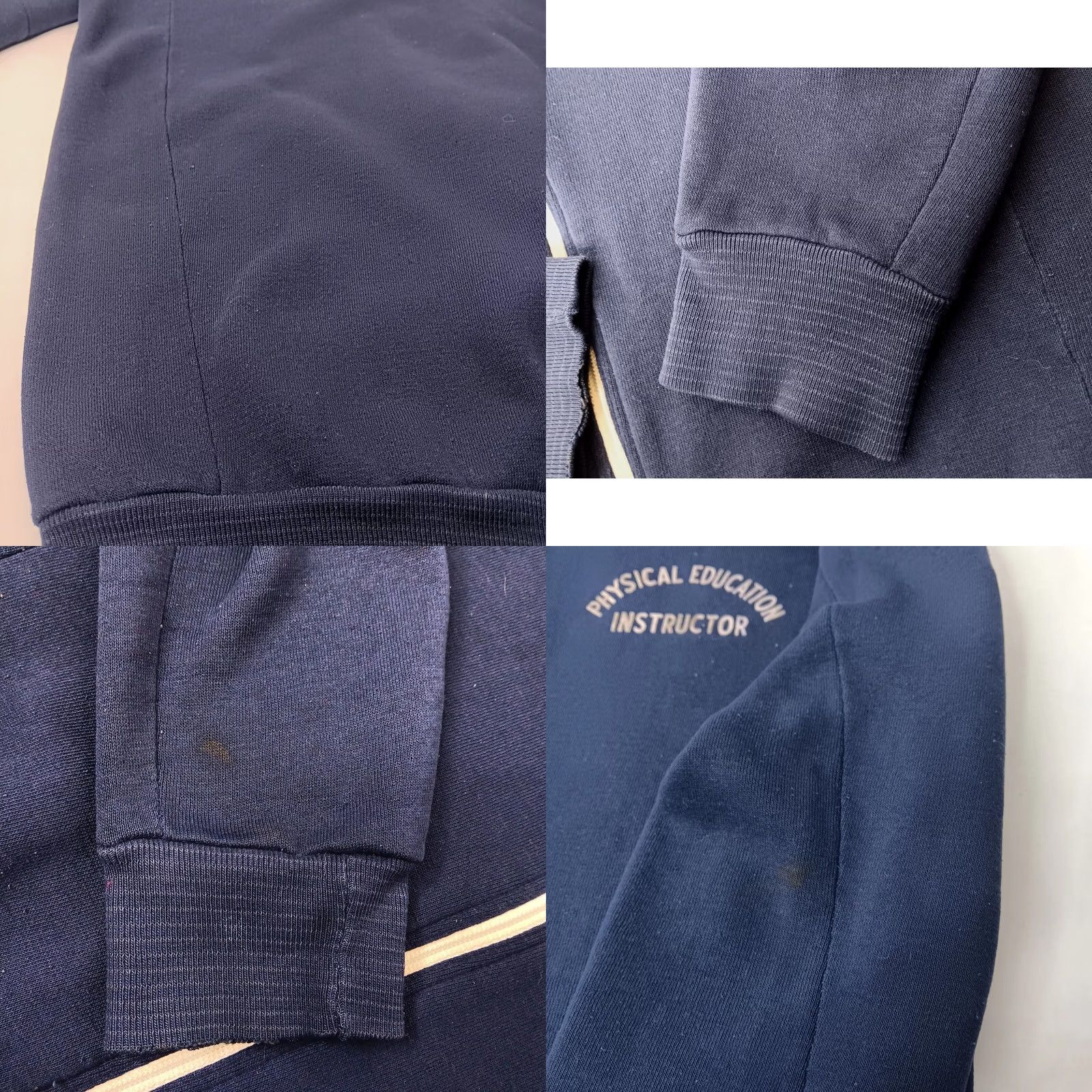 Champion VINTAGE Champion Running Man Sweatshirt M Men Zip Blue 60s Gym Class Athletic True Vintage City? Size US M / EU 48-50 / 2 - 9 Thumbnail