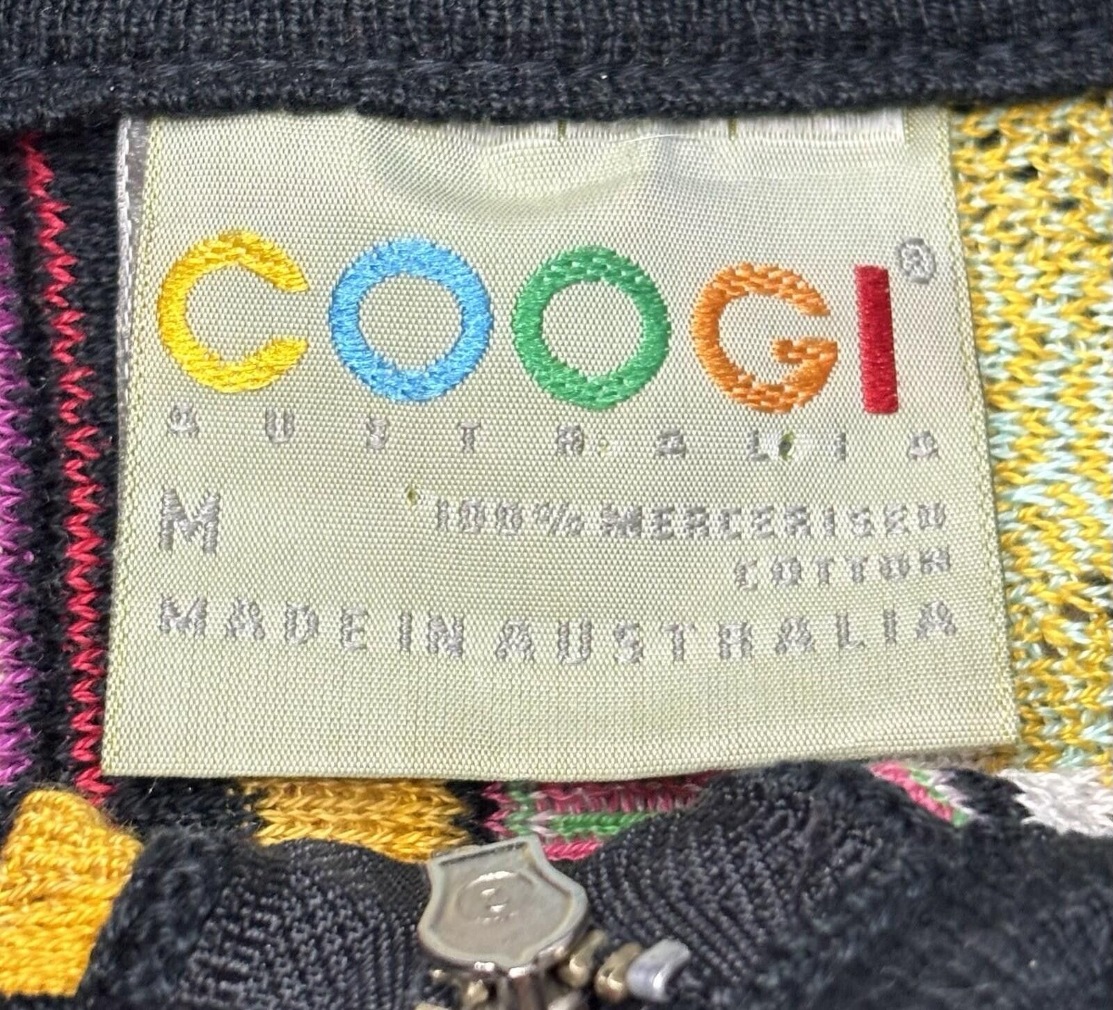 Coogi Coogi Sweater Women Medium 1/4 Zip 3D Knit Mercerized Cotton Size M / US 6-8 / IT 42-44 - 2 Thumbnail