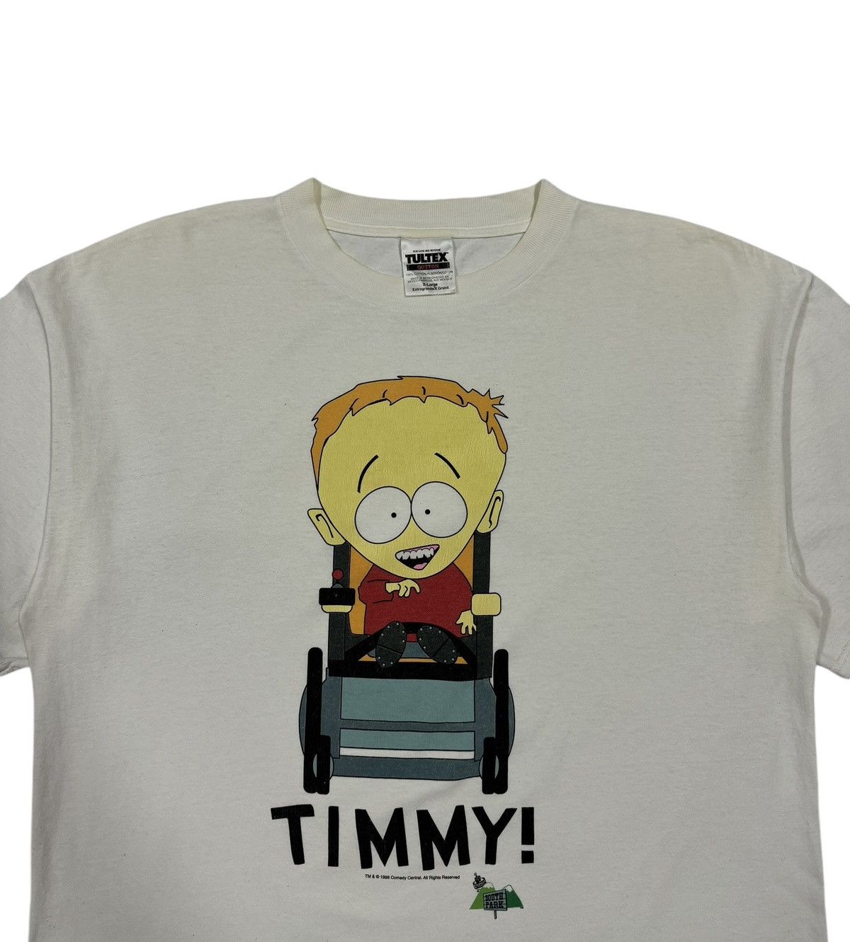 Vintage Vtg🔥1998 Timmy South Park Promo Movie Tee Size US XL / EU 56 / 4 - 3 Thumbnail