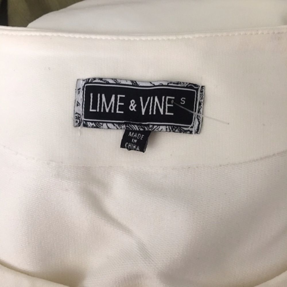 Other Lime & Vine Paneled Graphic Sleeveless Boxy Top High-Low Hem Size S / US 4 / IT 40 - 4 Thumbnail