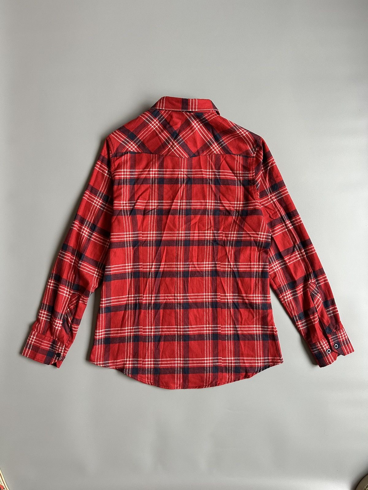Dsquared2 Dsquared2 Button up Shirt Size 44 Flannel Plaid Long Sleeve Size US S / EU 44-46 / 1 - 2 Thumbnail