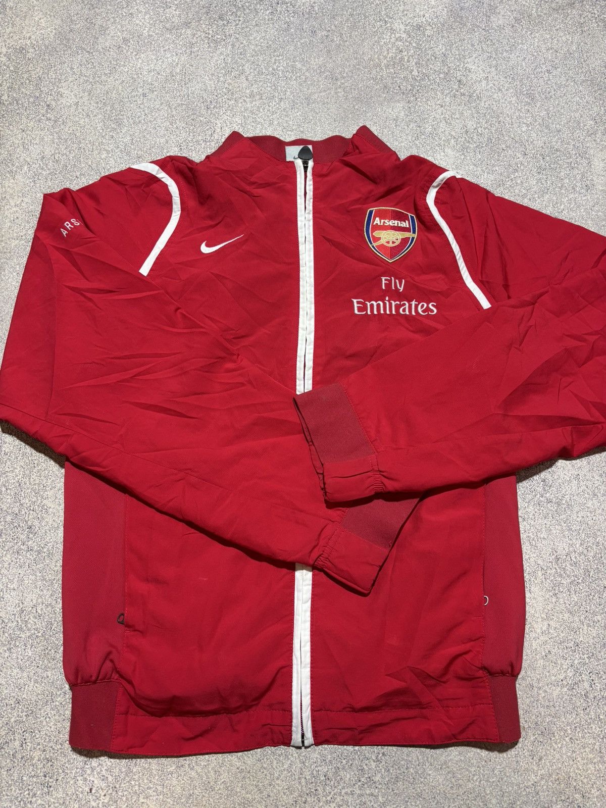 Nike × Vintage Arsenal London Football Soccer Jacket Top Nike Size S Size US S / EU 44-46 / 1 - 4 Thumbnail