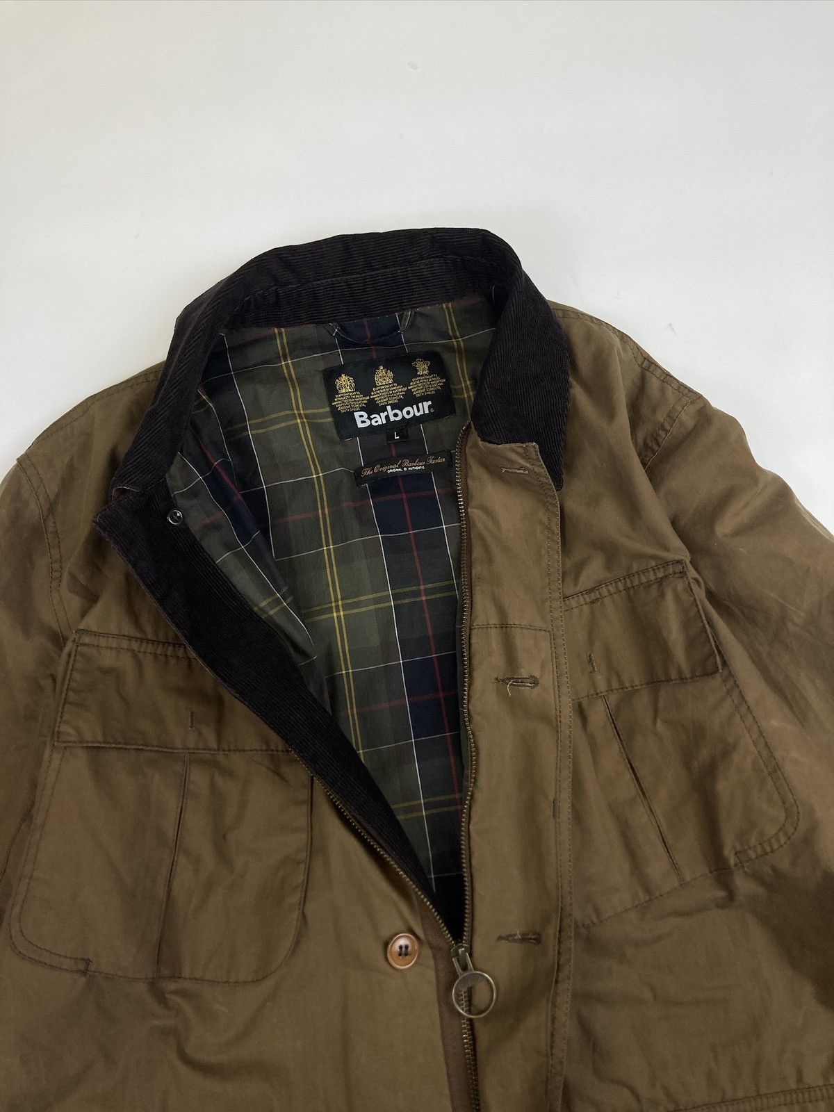 Barbour × Designer × Vintage Vintage Barbout coat jacket Size US L / EU 52-54 / 3 - 2 Thumbnail