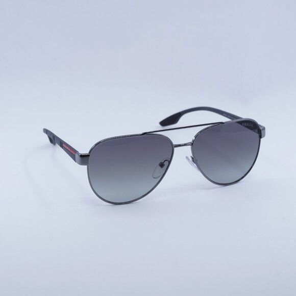 Prada 🕶️ New Prada Sport PS54TS 5AV3M1 Sunglasses - Gunmetal Size ONE SIZE - 5 Thumbnail