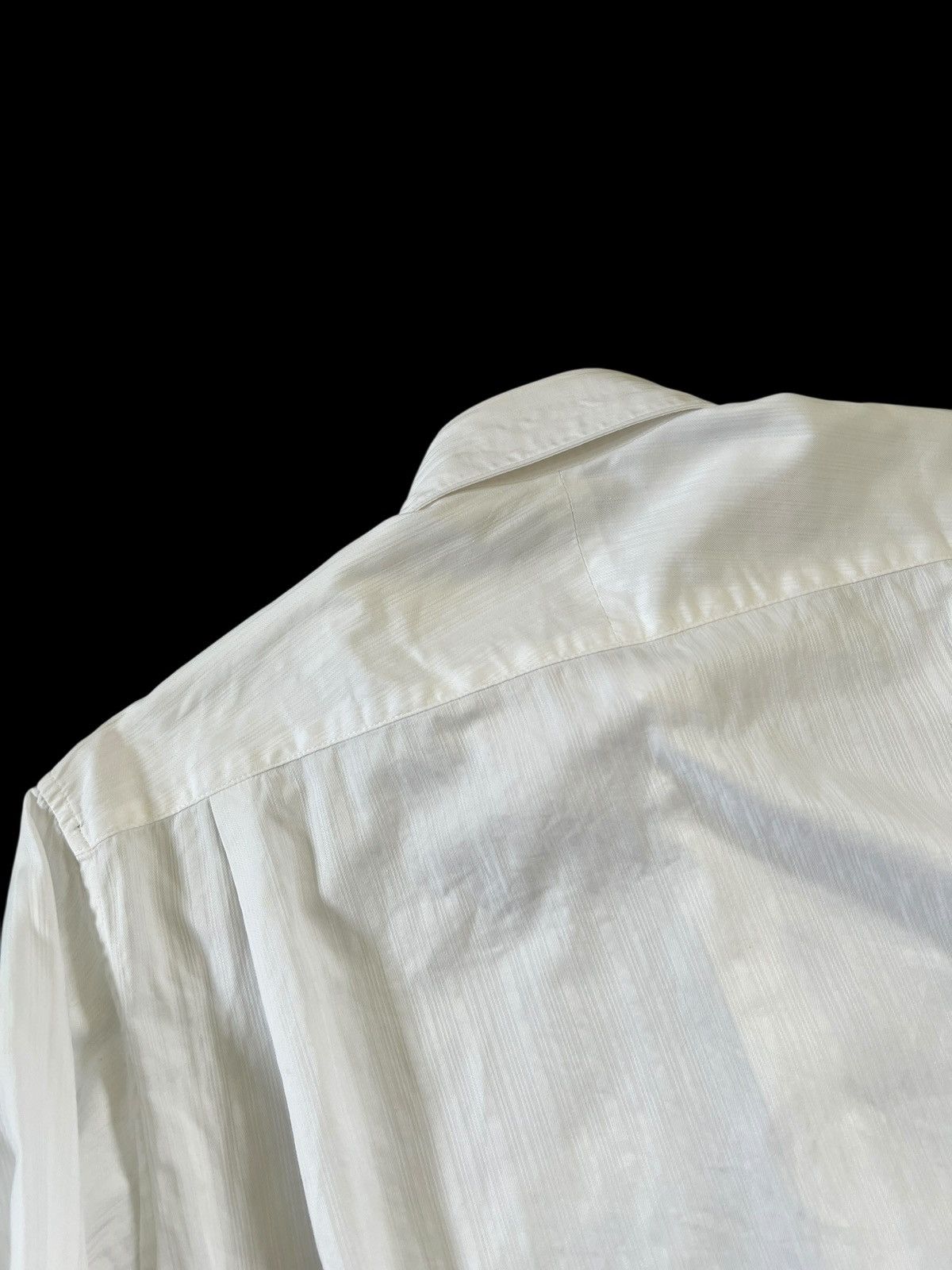 Yohji Yamamoto 1990s Yohji Yamamoto AAR Textured Lined Button Down Shirt Size US M / EU 48-50 / 2 - 7 Thumbnail