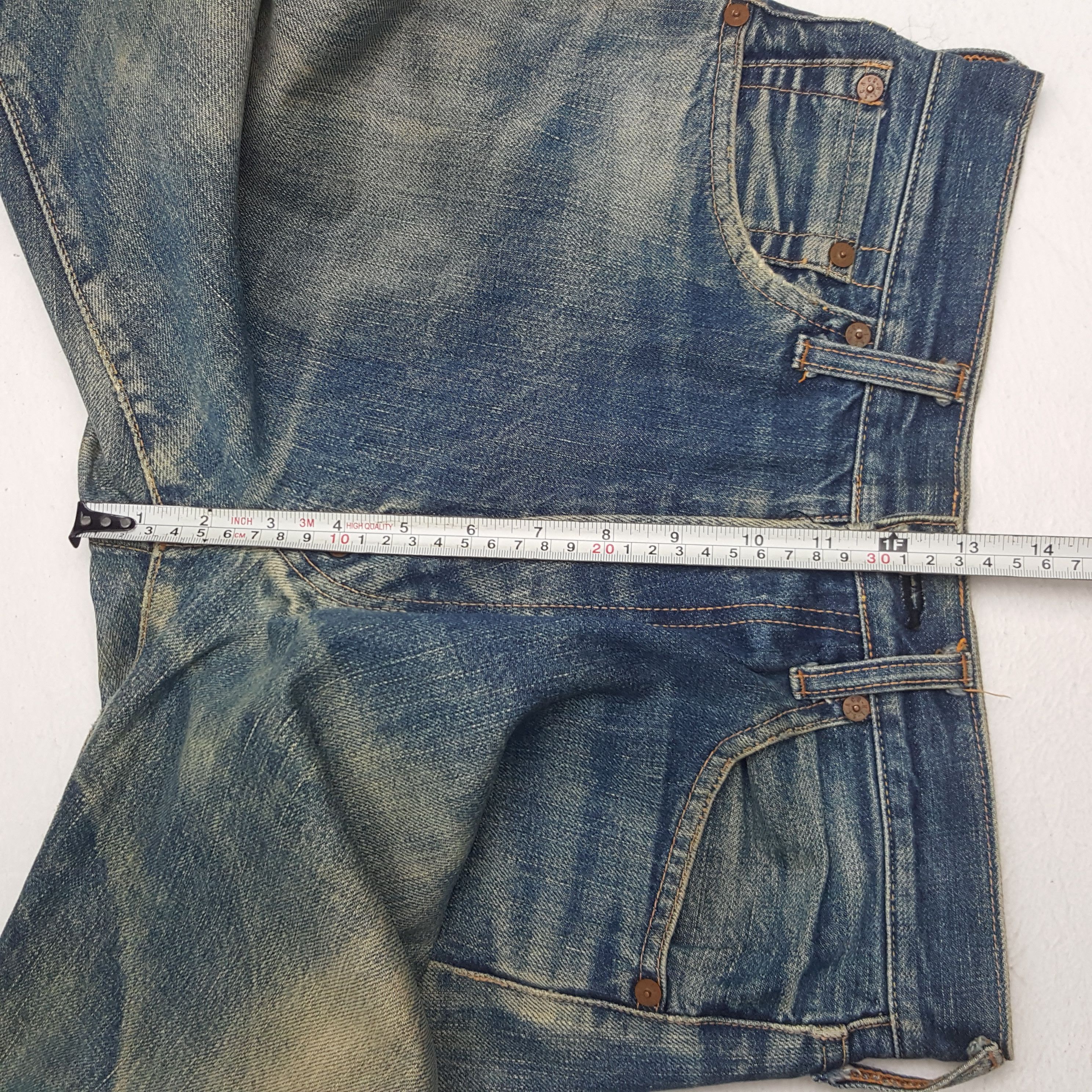 Evisu × Japanese Brand × Vintage Vintage Evis Japanese Brand Daicock Custom Art Denim Jeans Size US 28 / EU 44 - 10 Thumbnail