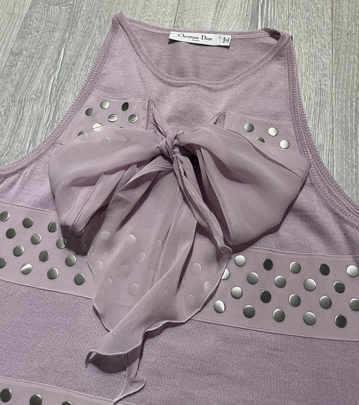 Christian Dior Monsieur Sleeveless sweater wool and silk size Dior size M Size M / US 6-8 / IT 42-44 - 15 Thumbnail