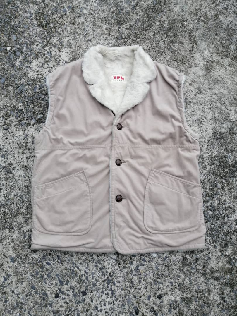 Designer × Japanese Brand YFL Planet Made In Japan Fur Sleeveless Jacket Size US M / EU 48-50 / 2 - 1 Thumbnail