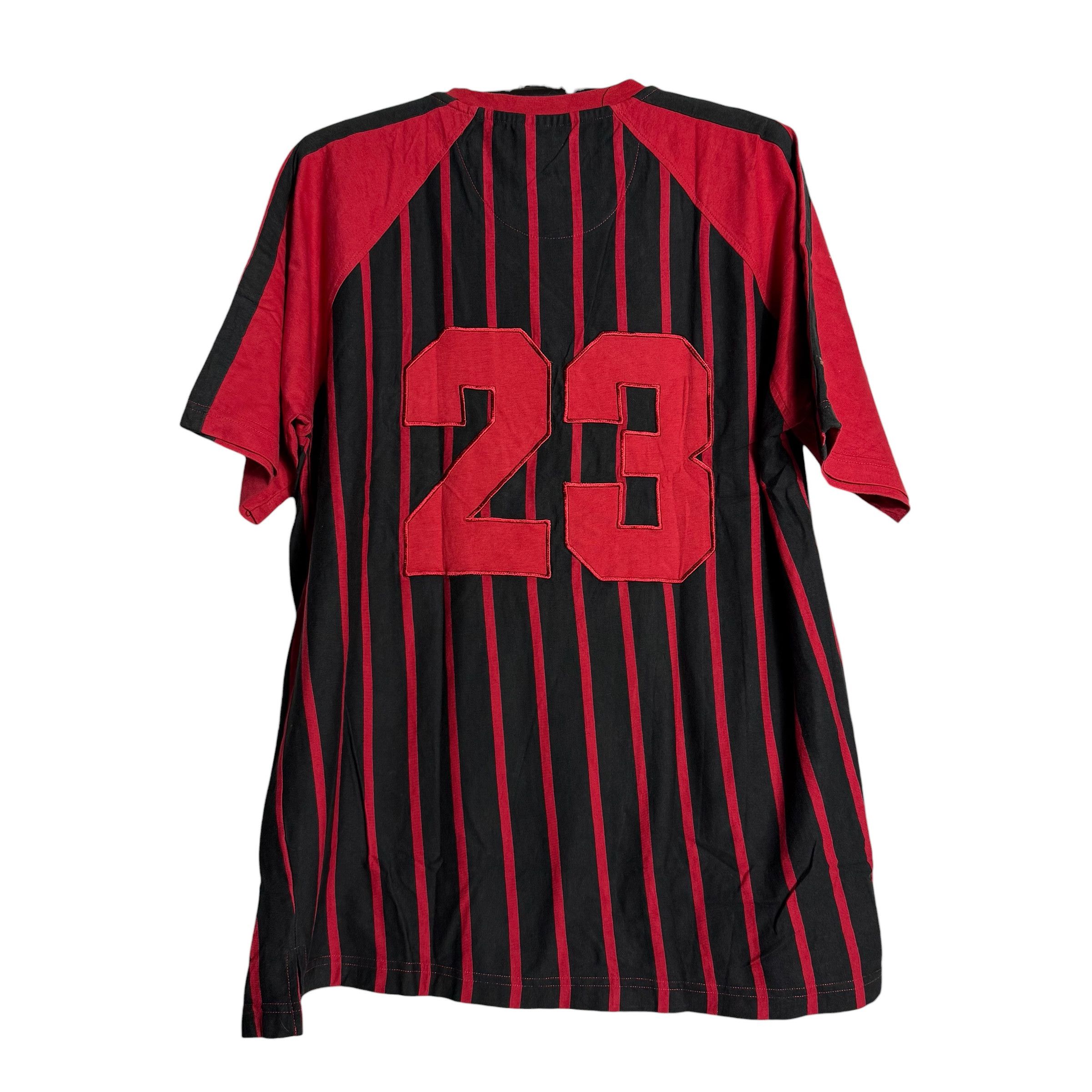 Karl Kani 🔥RARE🔥Vintage Karl Kani Sports Stripes Embroidery T-shirt Size US XL / EU 56 / 4 - 4 Thumbnail