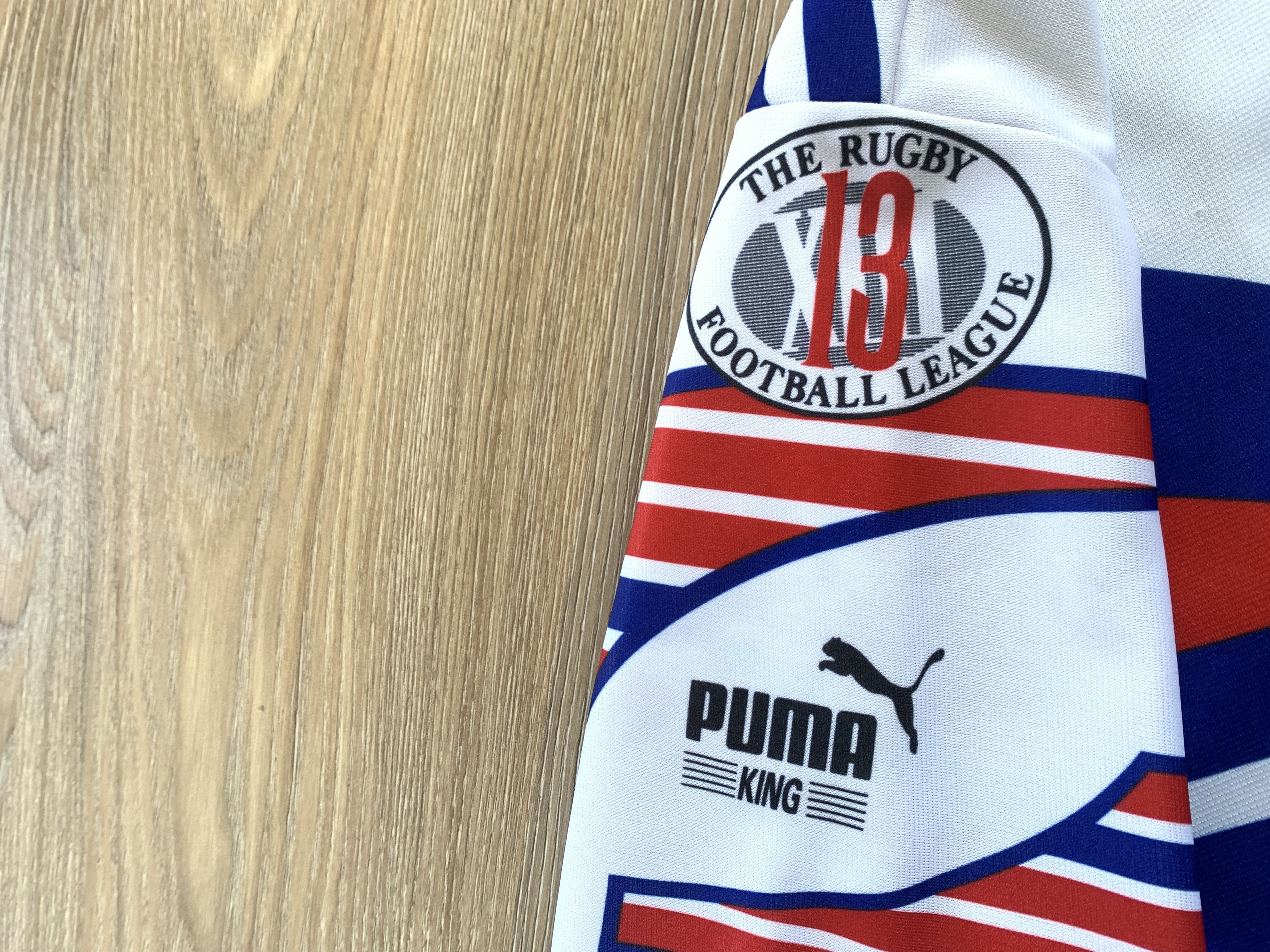 Puma Puma King Vintage Great Britain Rugby Union Jersey 1994 Size US L / EU 52-54 / 3 - 7 Thumbnail