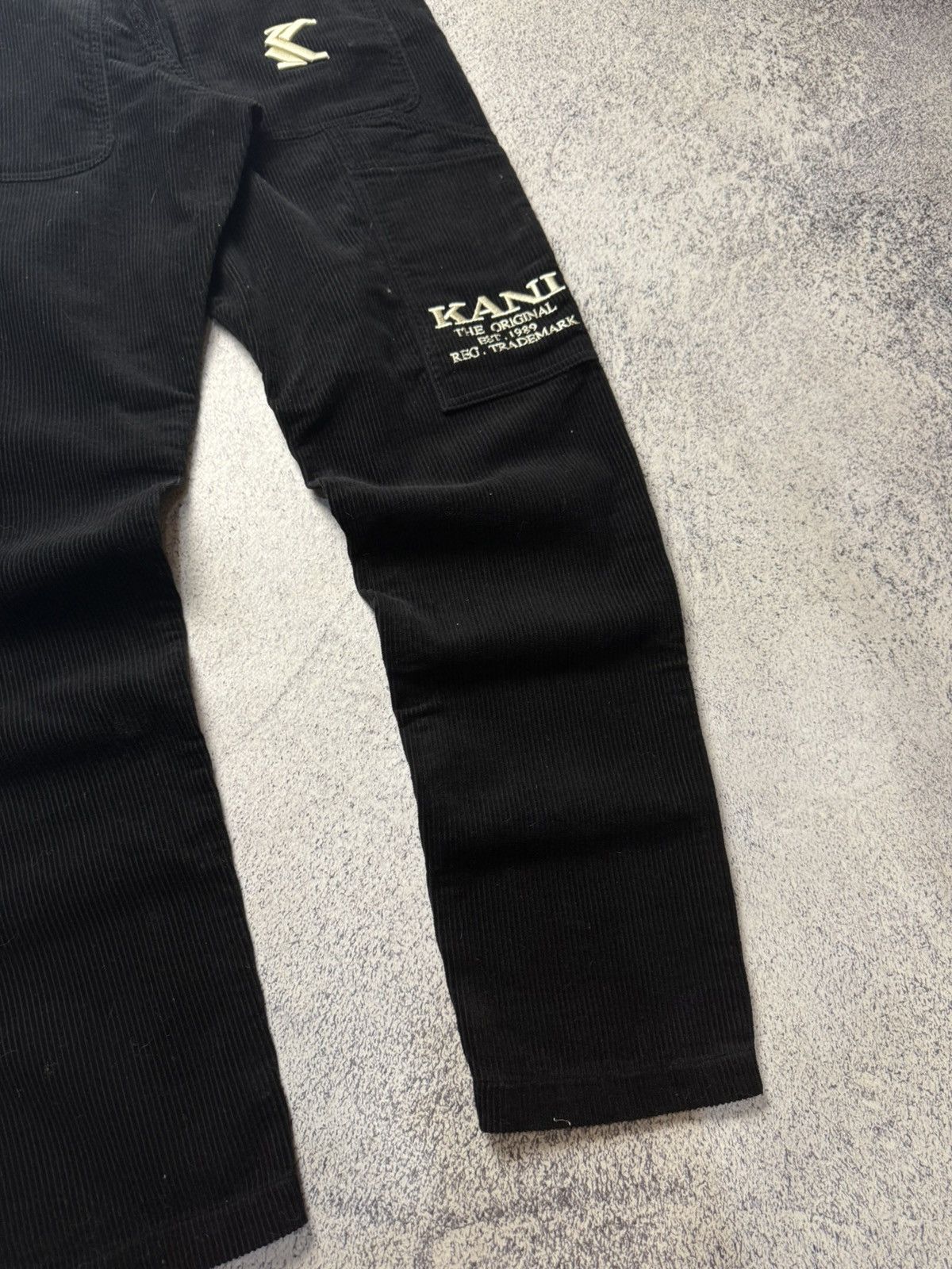 Karl Kani Vintage Karl Kani Velour Pants Rap Jeans Y2K Size US 32 / EU 48 - 10 Thumbnail
