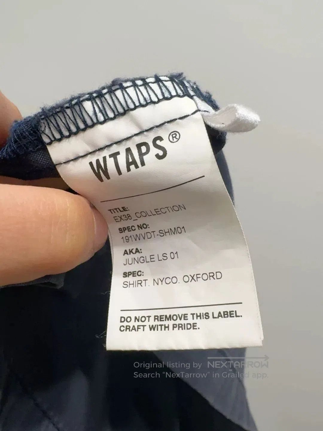 Wtaps WTAPS 19ss Washed Four. Size US S / EU 44-46 / 1 - 4 Thumbnail