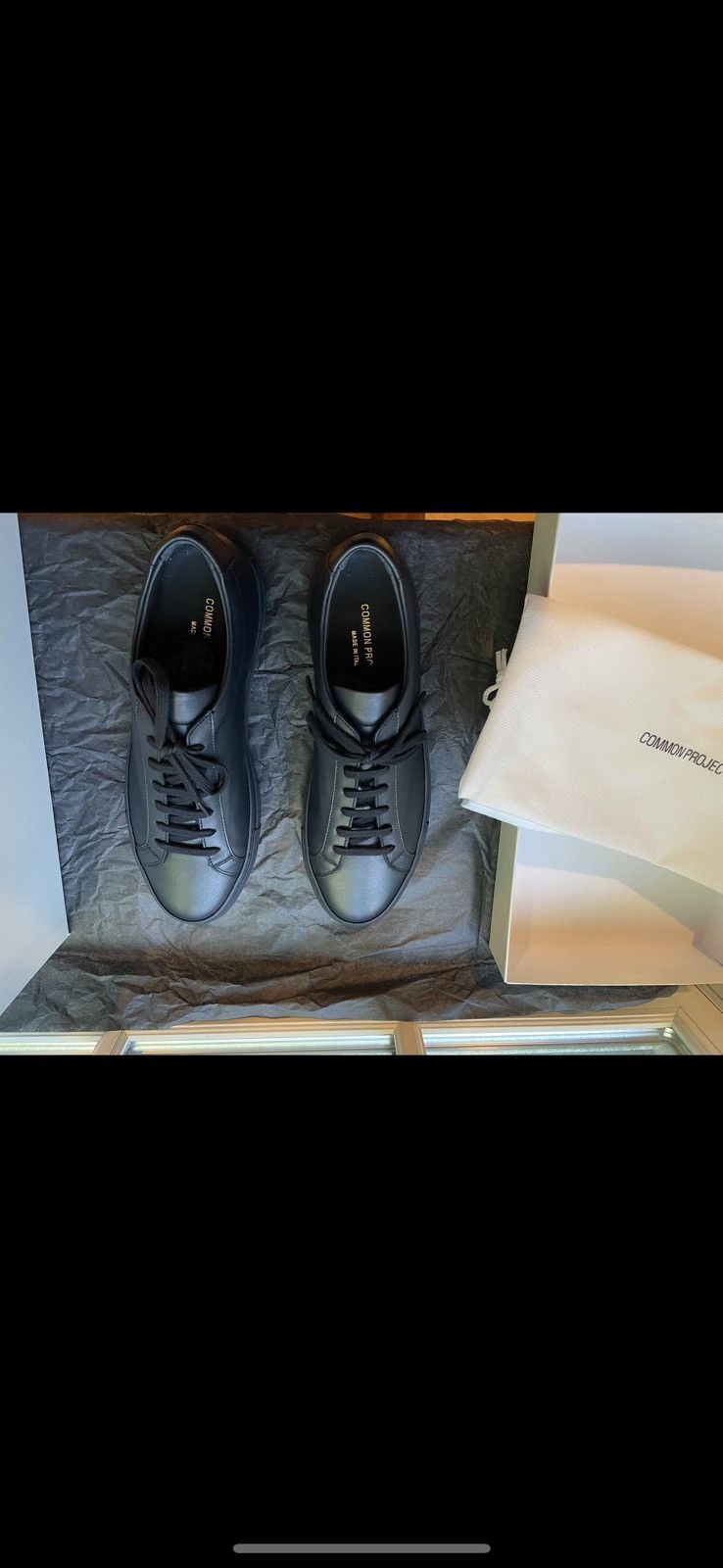 Common Projects NEW ACHILLES LOW NAVY Size US 7 / EU 40 - 7 Thumbnail