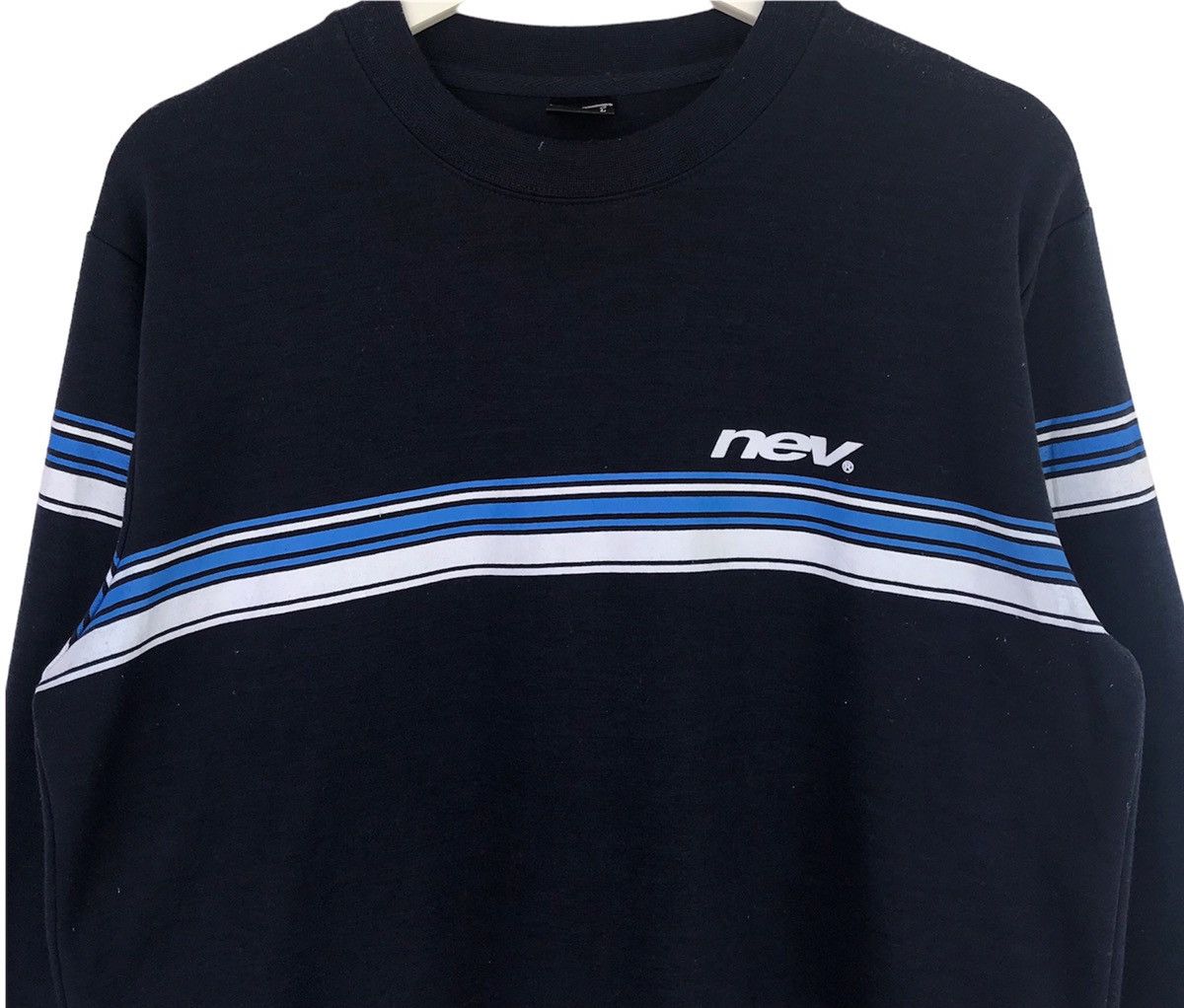 Vintage NEV SURFBOARD 73 big spellout logo sweatshirt Size US M / EU 48-50 / 2 - 3 Thumbnail