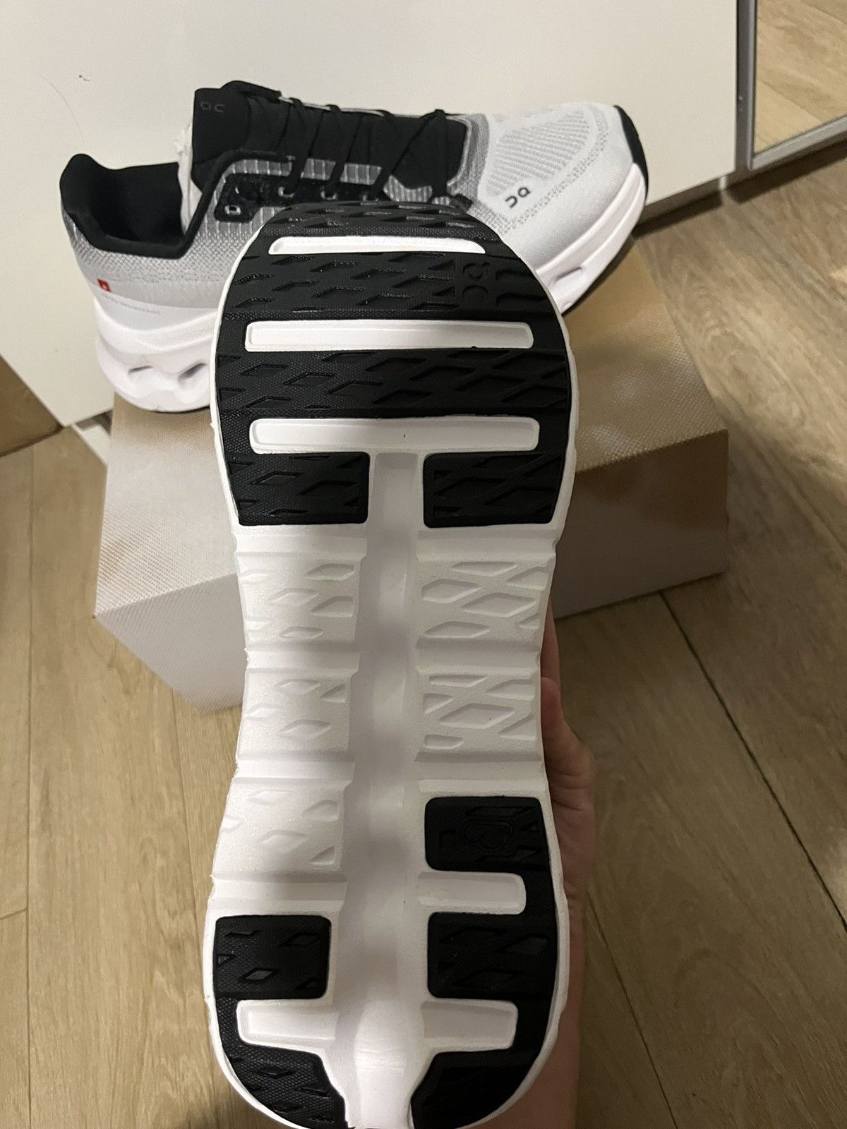 On On cloudilt , black/white , size:us:11 , eu:45 Size US 12 / EU 45 - 10 Thumbnail