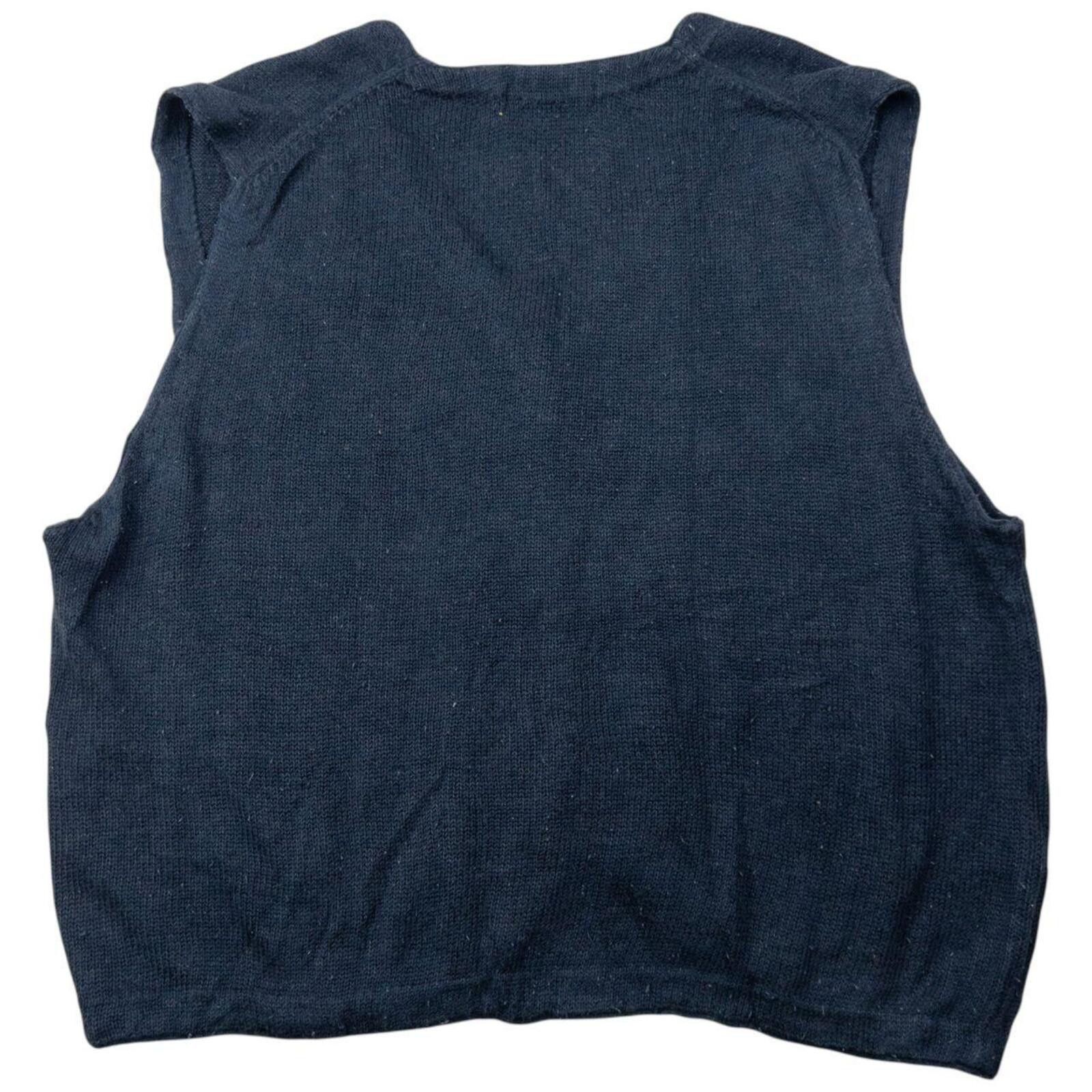 Issey Miyake Vintage 2000s Issey Miyake Button Up Knit Sweater Vest SizeS Size US S / EU 44-46 / 1 - 2 Thumbnail