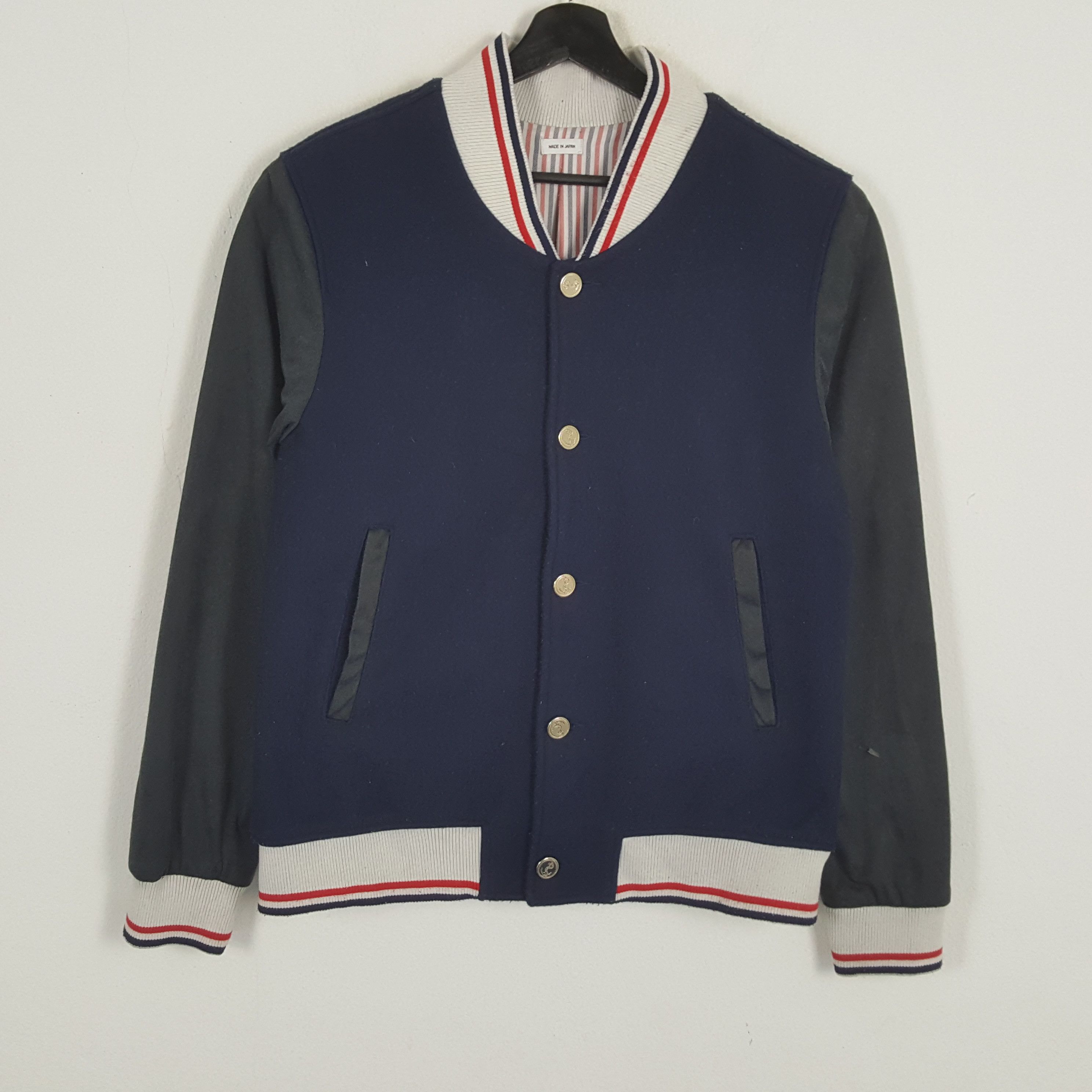 Designer × Vintage THOM BROWNE Designer Brand Fashion Style Jacket Size US M / EU 48-50 / 2 - 1 Thumbnail