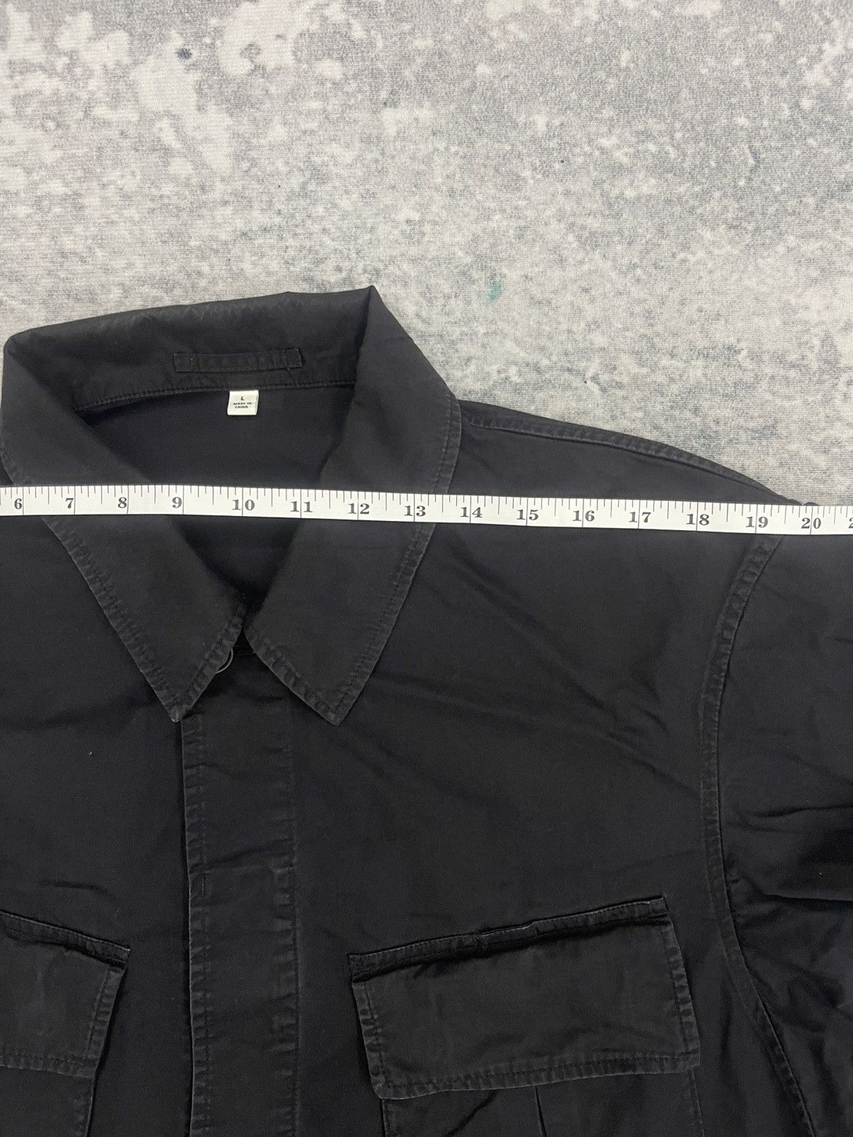 Lemaire × Uniqlo Uniqlo U Military Utility Jacket 4-Pocket Field Coat - Black Size US L / EU 52-54 / 3 - 7 Thumbnail