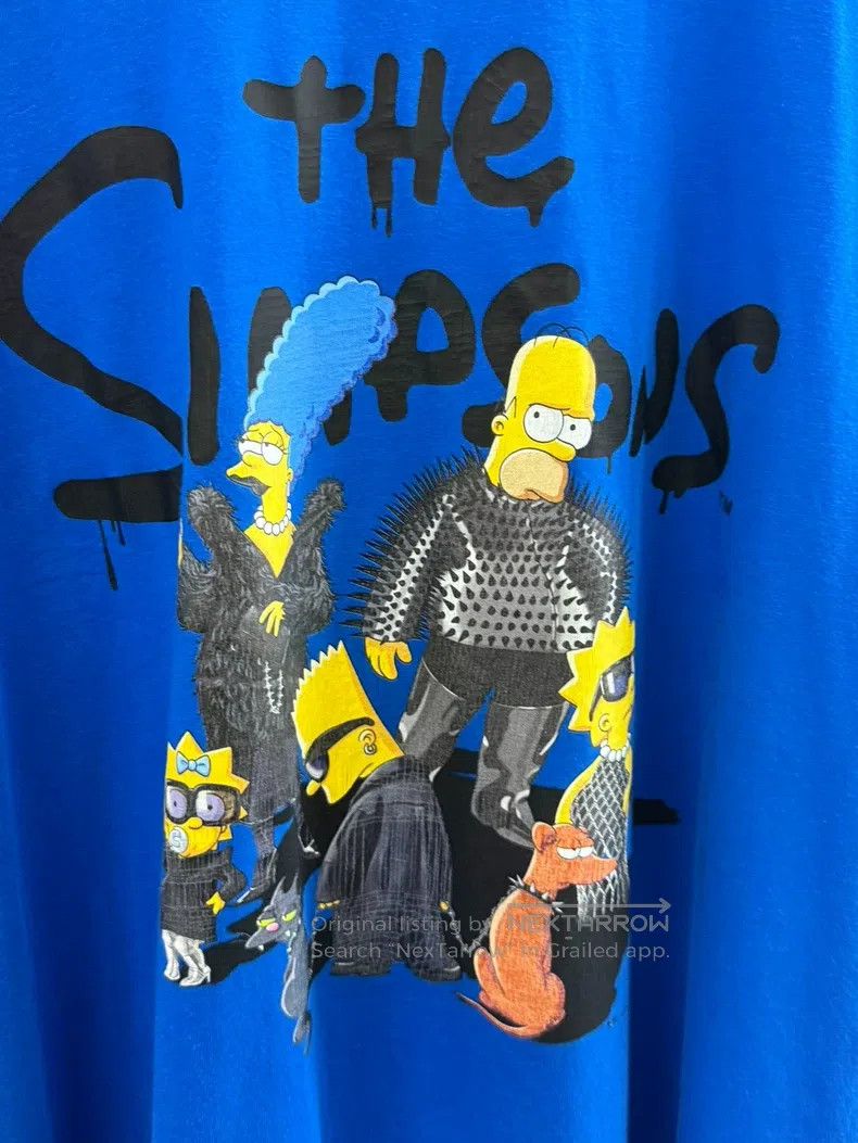 Balenciaga Balenciaga Simpsons Print Short Sleeve Size US M / EU 48-50 / 2 - 4 Thumbnail