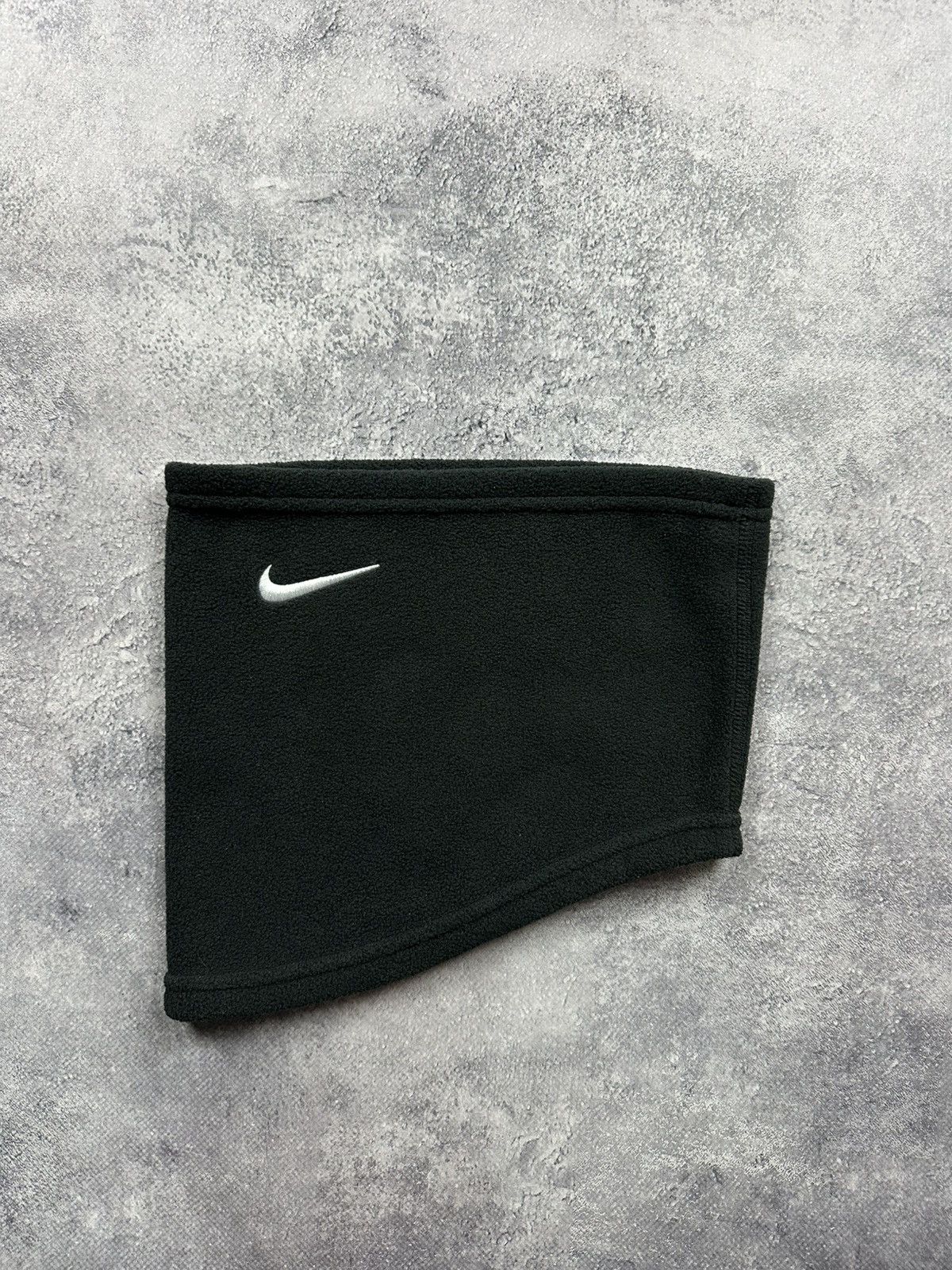Nike Nike Snood Drill Baff Balaclava Black Fleece Scarf Y2K Size ONE SIZE - 4 Thumbnail