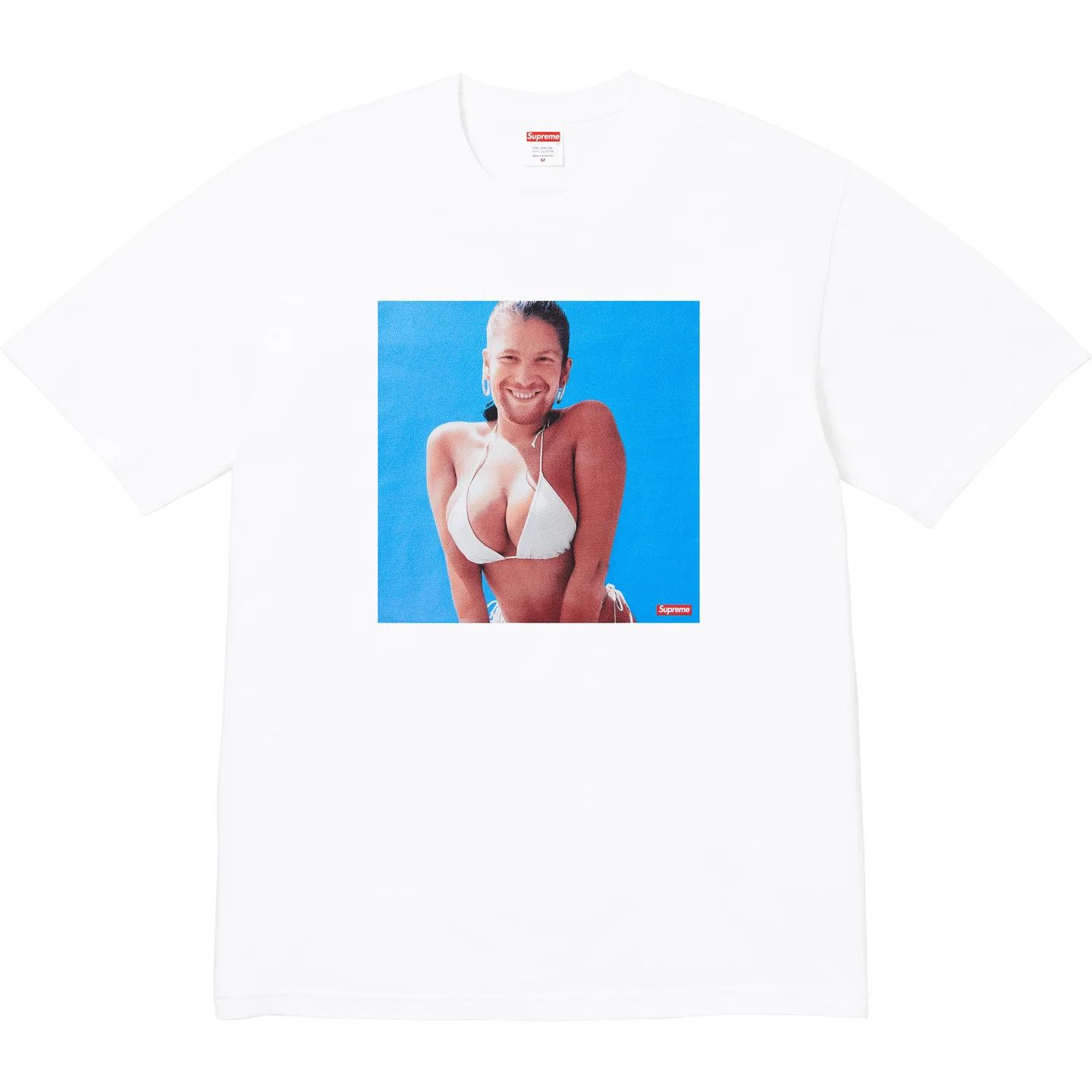 Supreme Supreme Aphex Twin Windowlicker Tee White Size US L / EU 52-54 / 3 - 1 Thumbnail