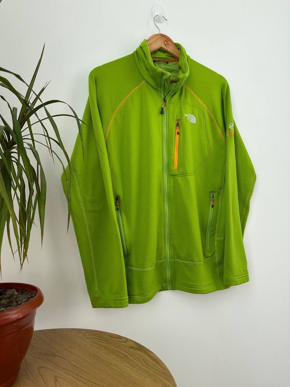 Other Vintage The North Face Green Outdoor Zip Hoodie Size US XL / EU 56 / 4 - 5 Thumbnail
