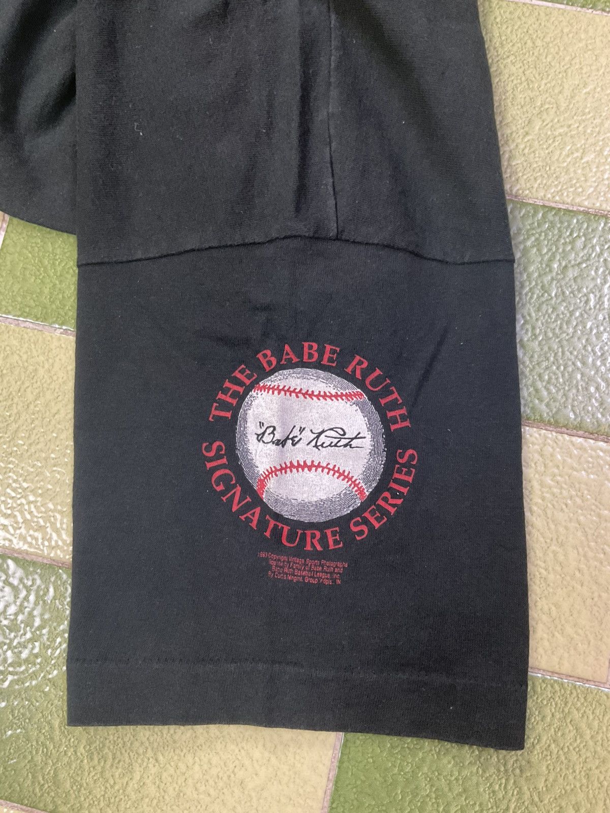 MLB Vintage 1994 Babe Ruth Baseball Signature Series T-Shirt Size US L / EU 52-54 / 3 - 5 Thumbnail