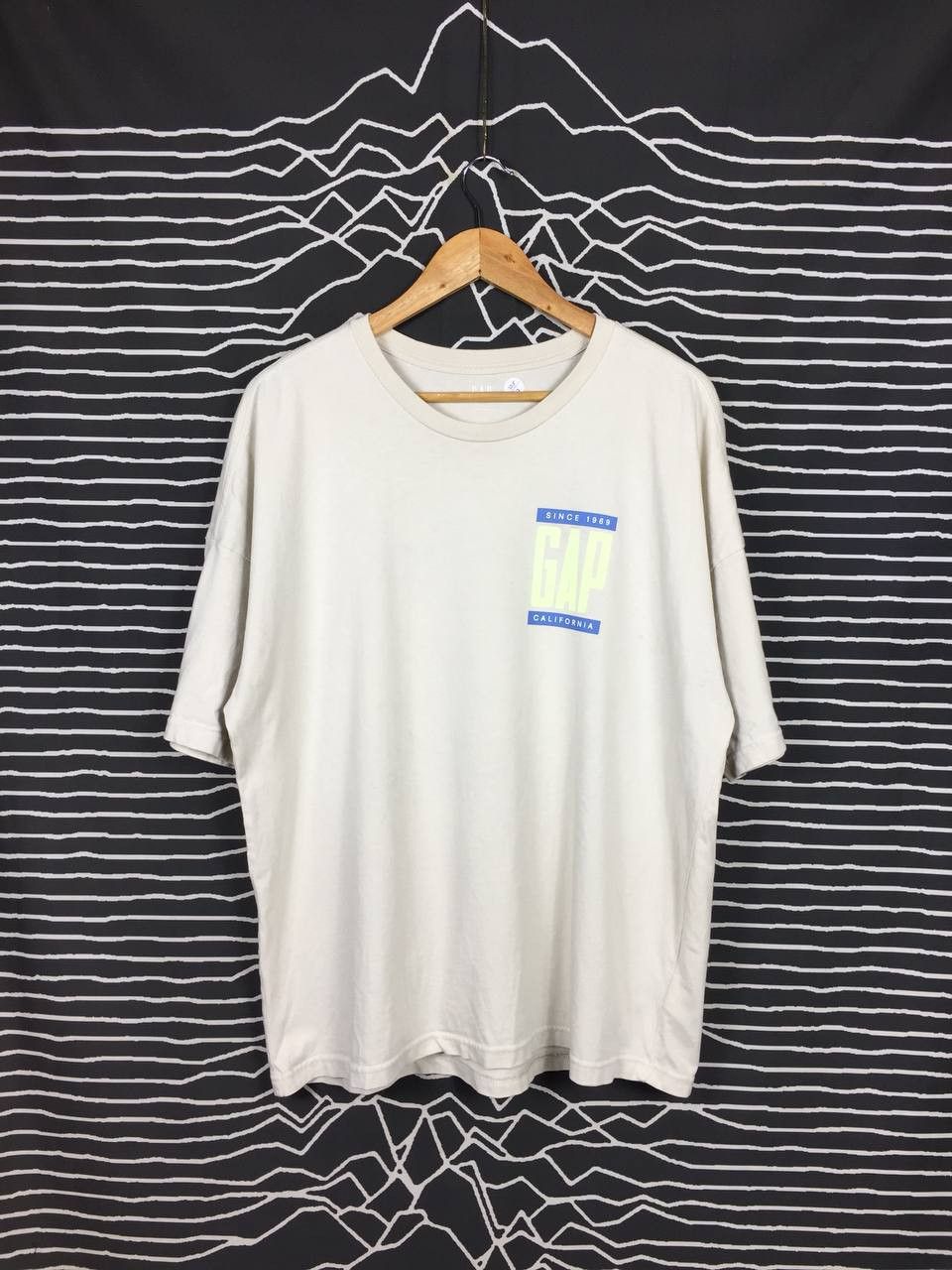 Gap × Vintage GAP California Big Logo Spell Out Tee Size US L / EU 52-54 / 3 - 4 Thumbnail