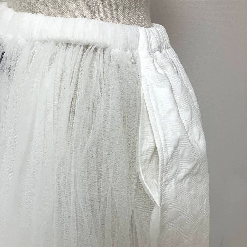 Comme des Garcons Comme Des Garcons size 均码 White three-dimensional jacquard Size 24" / US 00 / IT 34 - 6 Thumbnail