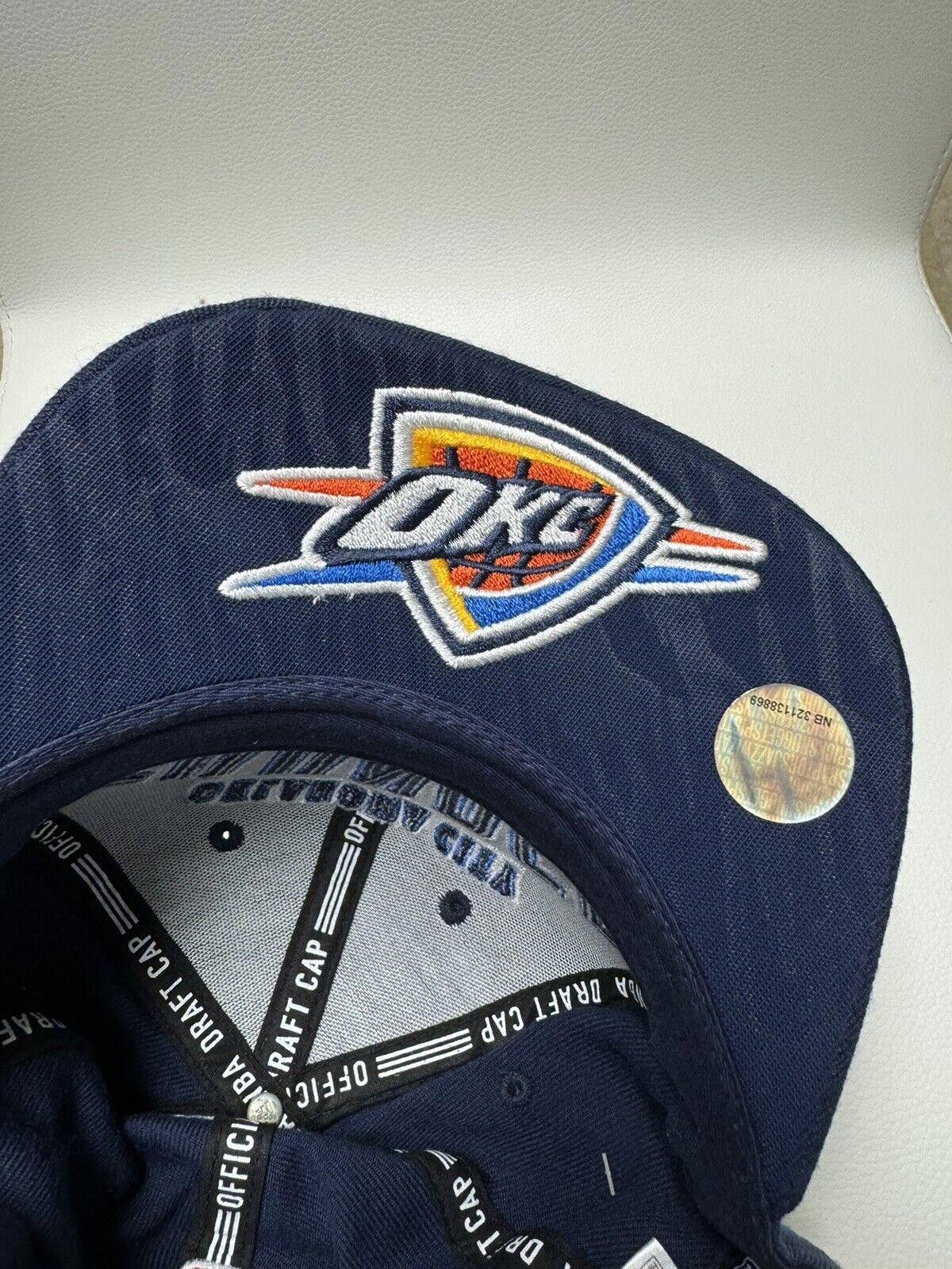Adidas × NBA NBA Adidas Oklahoma City Thunder SnapBack Hat Size ONE SIZE - 5 Thumbnail
