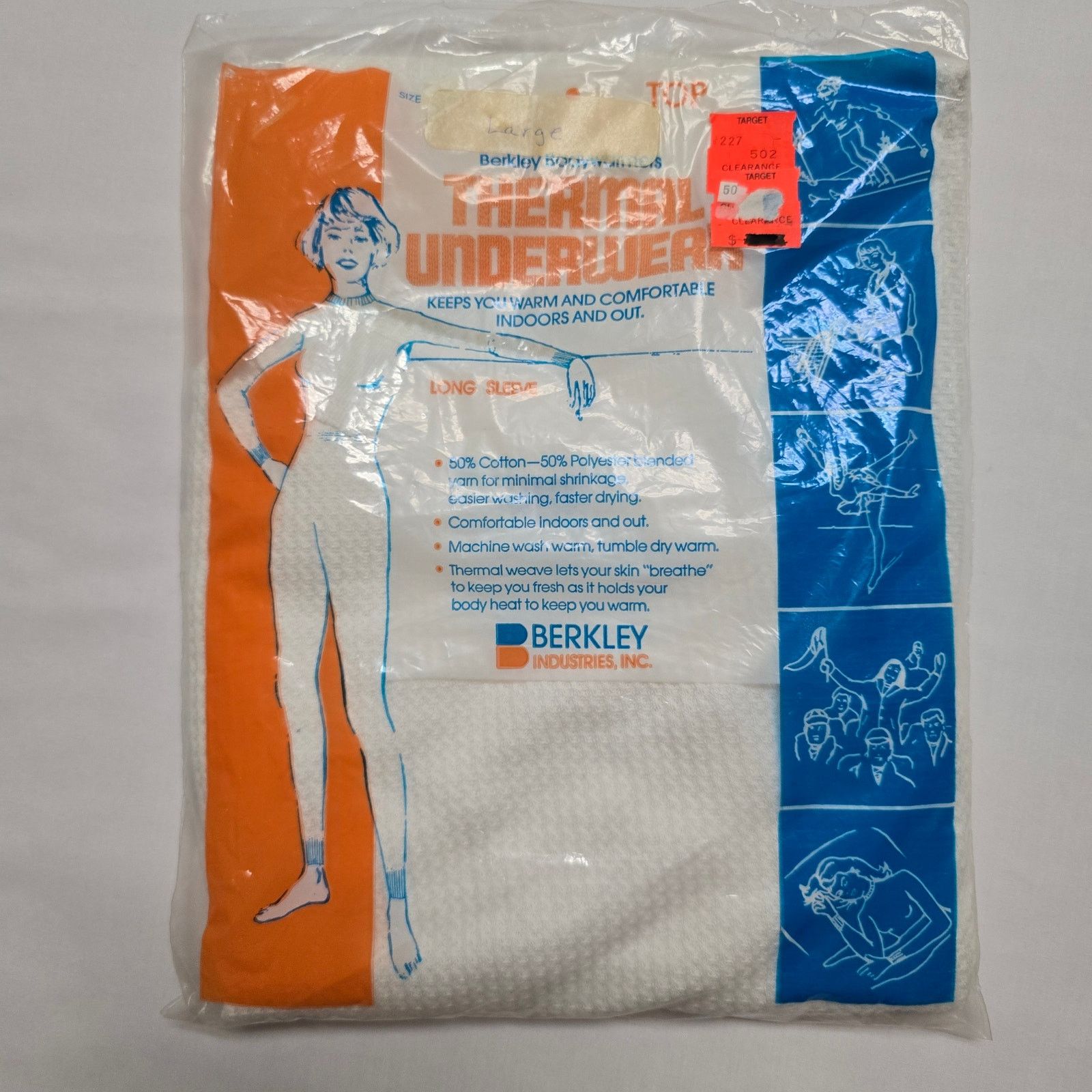 Vintage Vintage Waffle Knit Thermal Longsleeve L Berkley Thermal Size US L / EU 52-54 / 3 - 1 Thumbnail