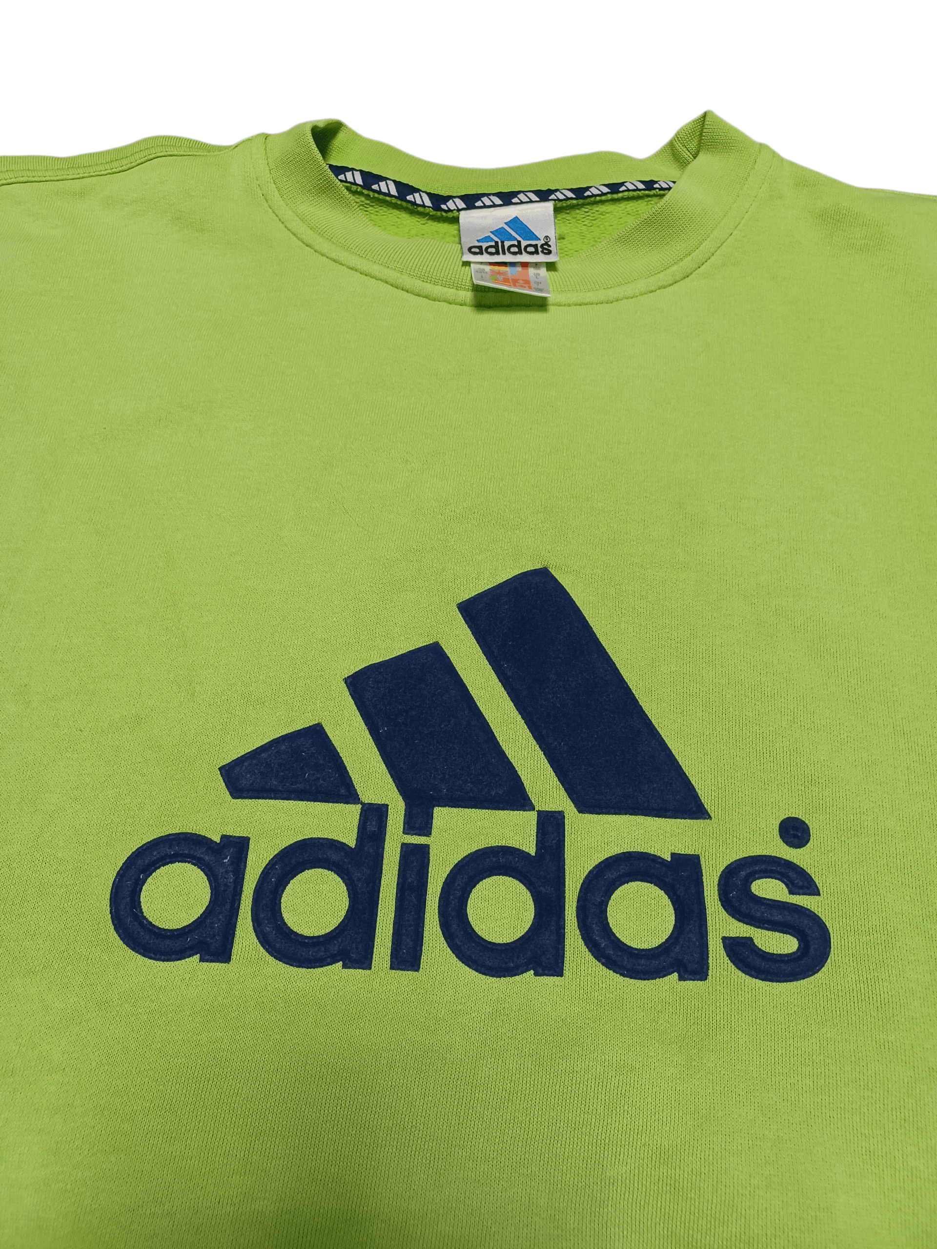 Adidas ADIDAS VINTAGE BIG LOGO 90S SWEATSHIRT Size US L / EU 52-54 / 3 - 2 Thumbnail