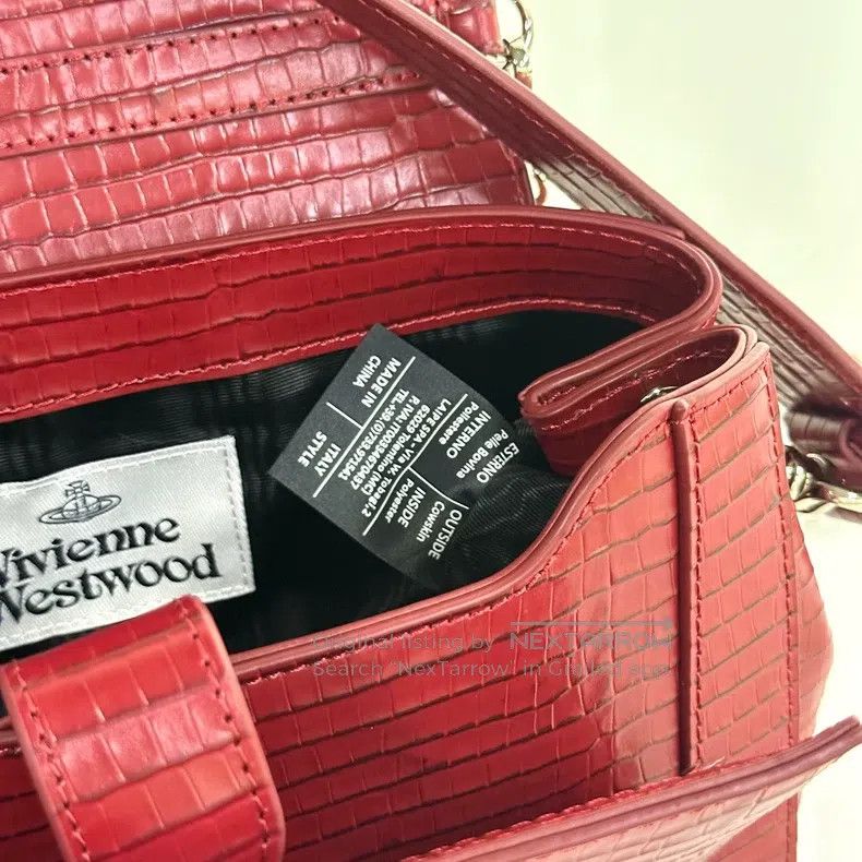 Vivienne Westwood Vivienne Westwood size os Medium-sized ladies' burgundy log Size ONE SIZE - 7 Thumbnail