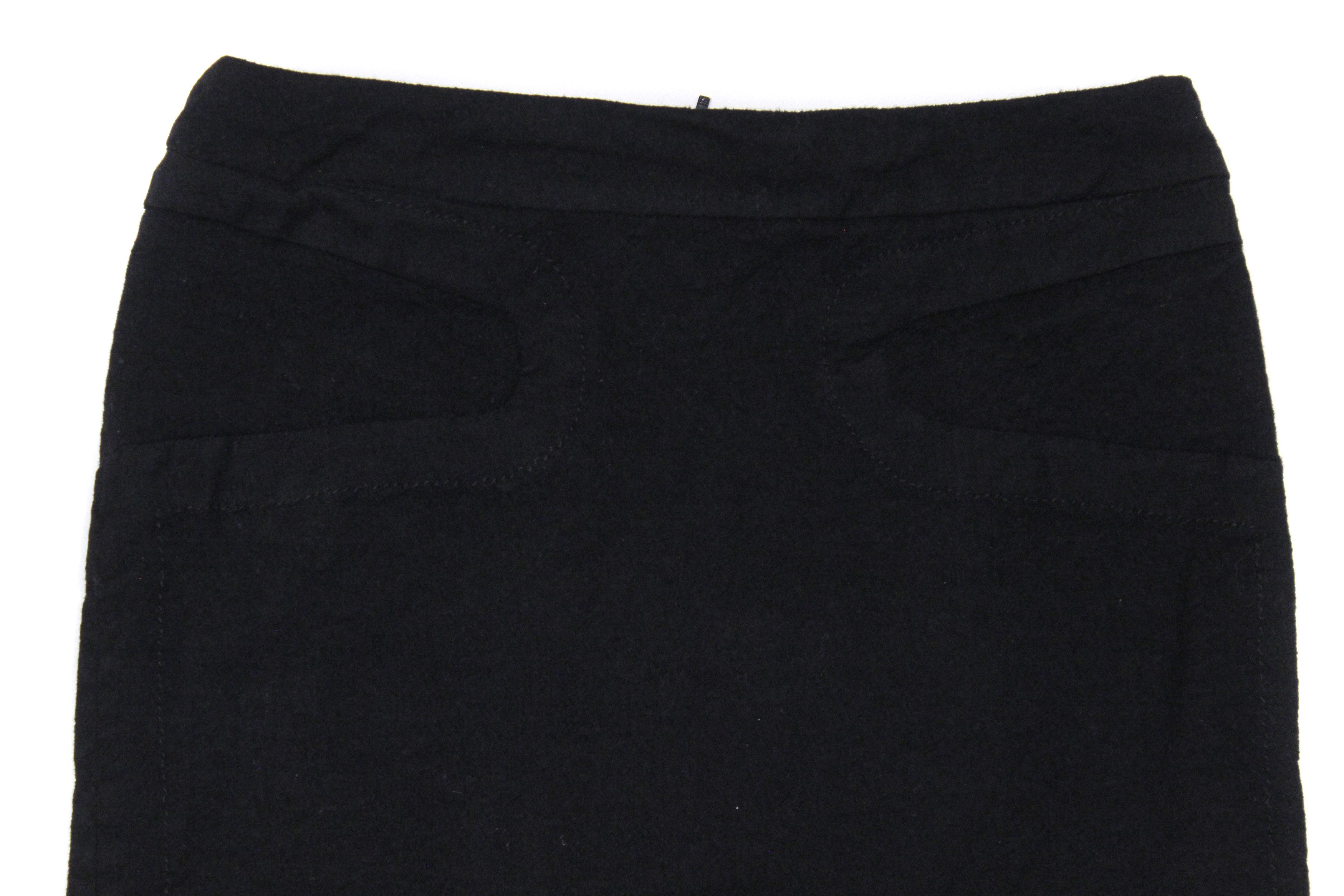 Versace Wool Skirt Vintage Size 28" / US 6 / IT 42 - 3 Thumbnail