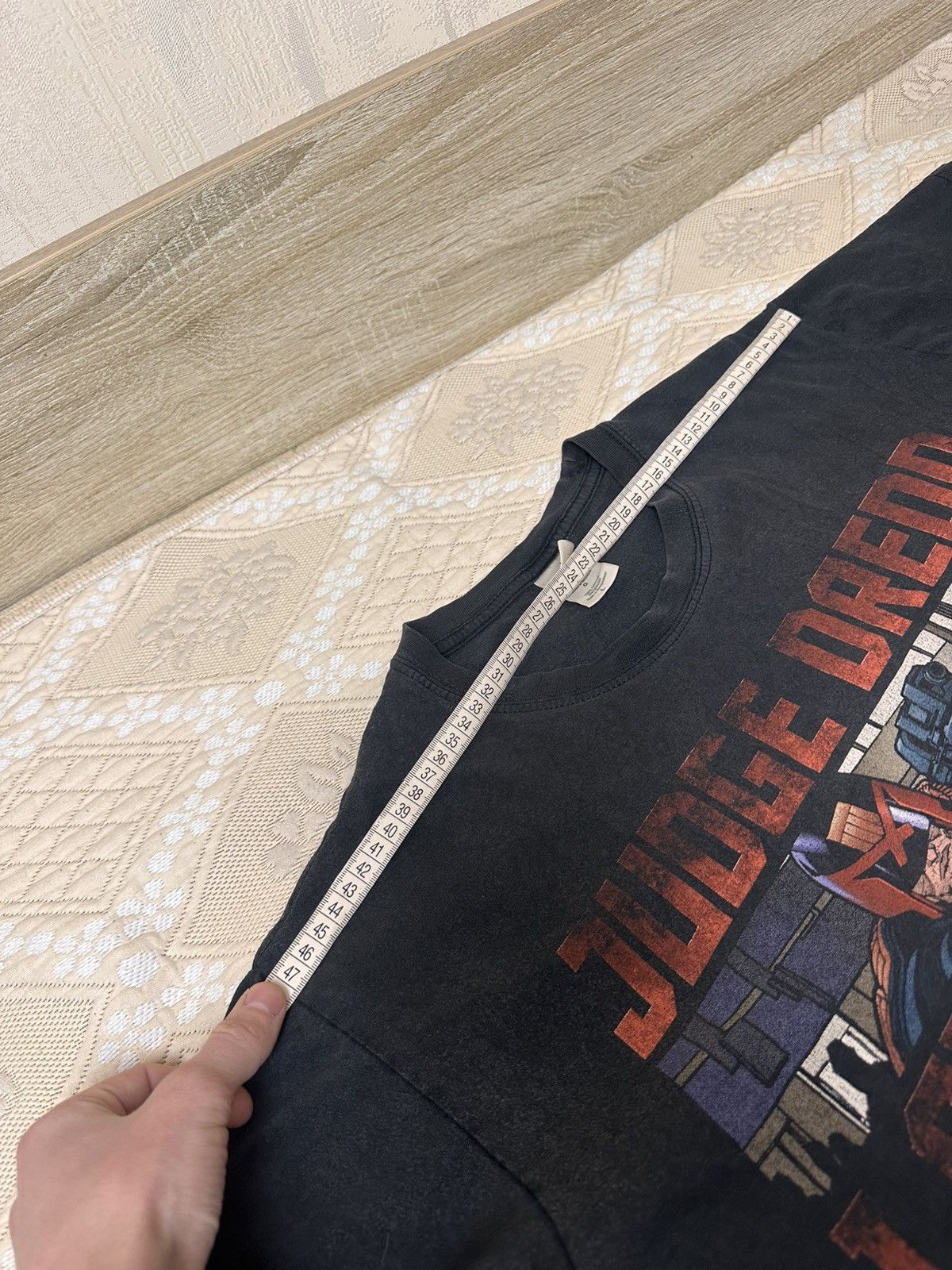 Vintage 🔥 JUDGE DREDD Vintage Cartoon Movie T Shirt Tee USA Anime Size US L / EU 52-54 / 3 - 9 Thumbnail