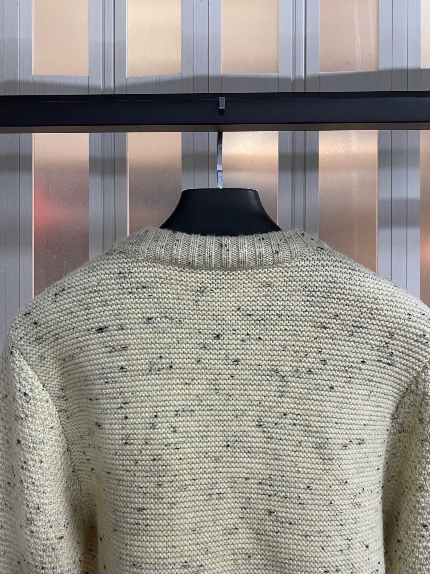 Bottega Veneta thick knit crew neck sweater for men Size US XS / EU 42 / 0 - 4 Thumbnail