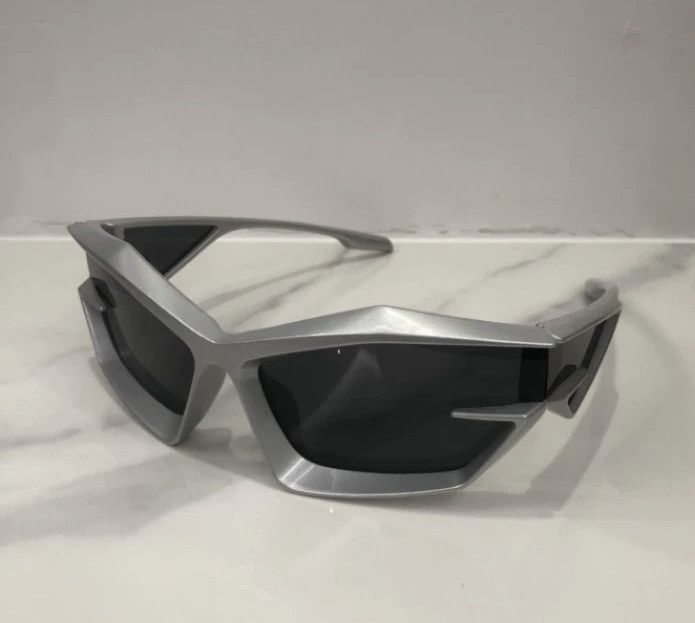 Electric Visual × Vintage Retro punk rock rave sunglasses Size ONE SIZE - 3 Thumbnail