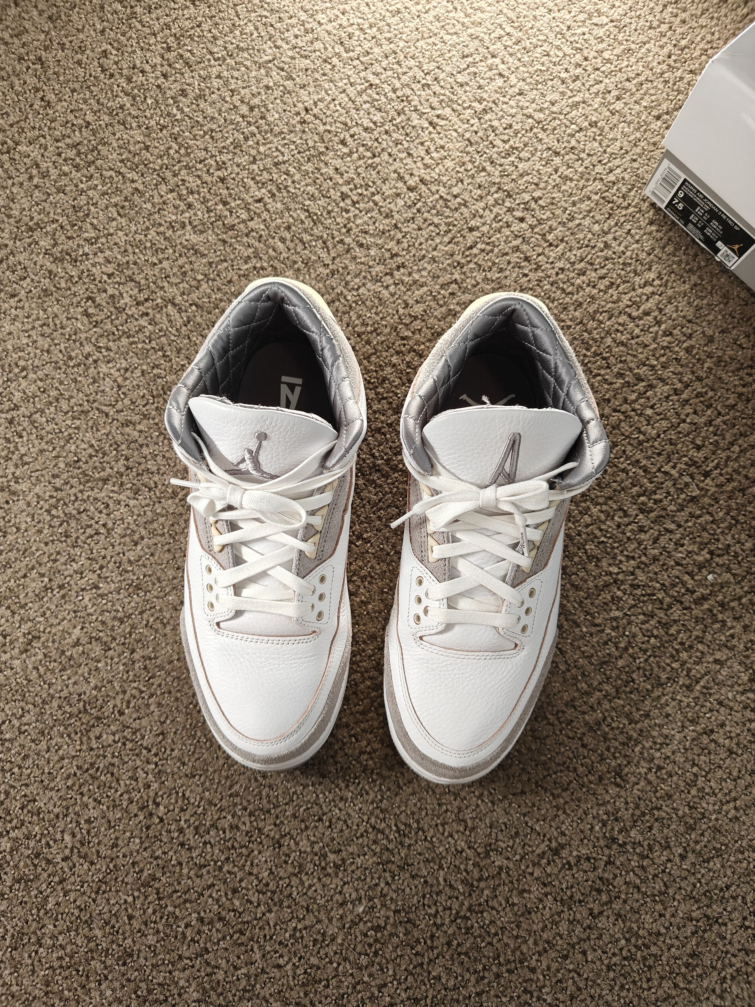 A Ma Maniere × Jordan Brand Jordan 3 x a ma maniere violet ore 9w/7.5m - worn twice! Size US 7.5 / EU 40-41 - 4 Thumbnail