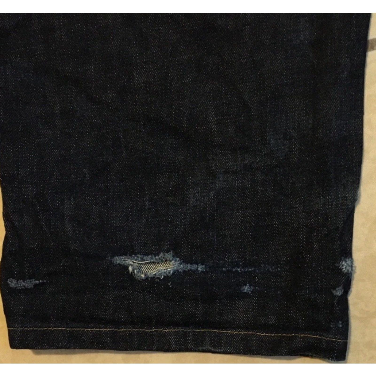 Alien Workshop VINTAGE Domestics Faded Distressed Selvedge Denim Jeans 36 Men Blue Jeans 80s 90s Grunge Rock Size US 36 / EU 52 - 7 Thumbnail