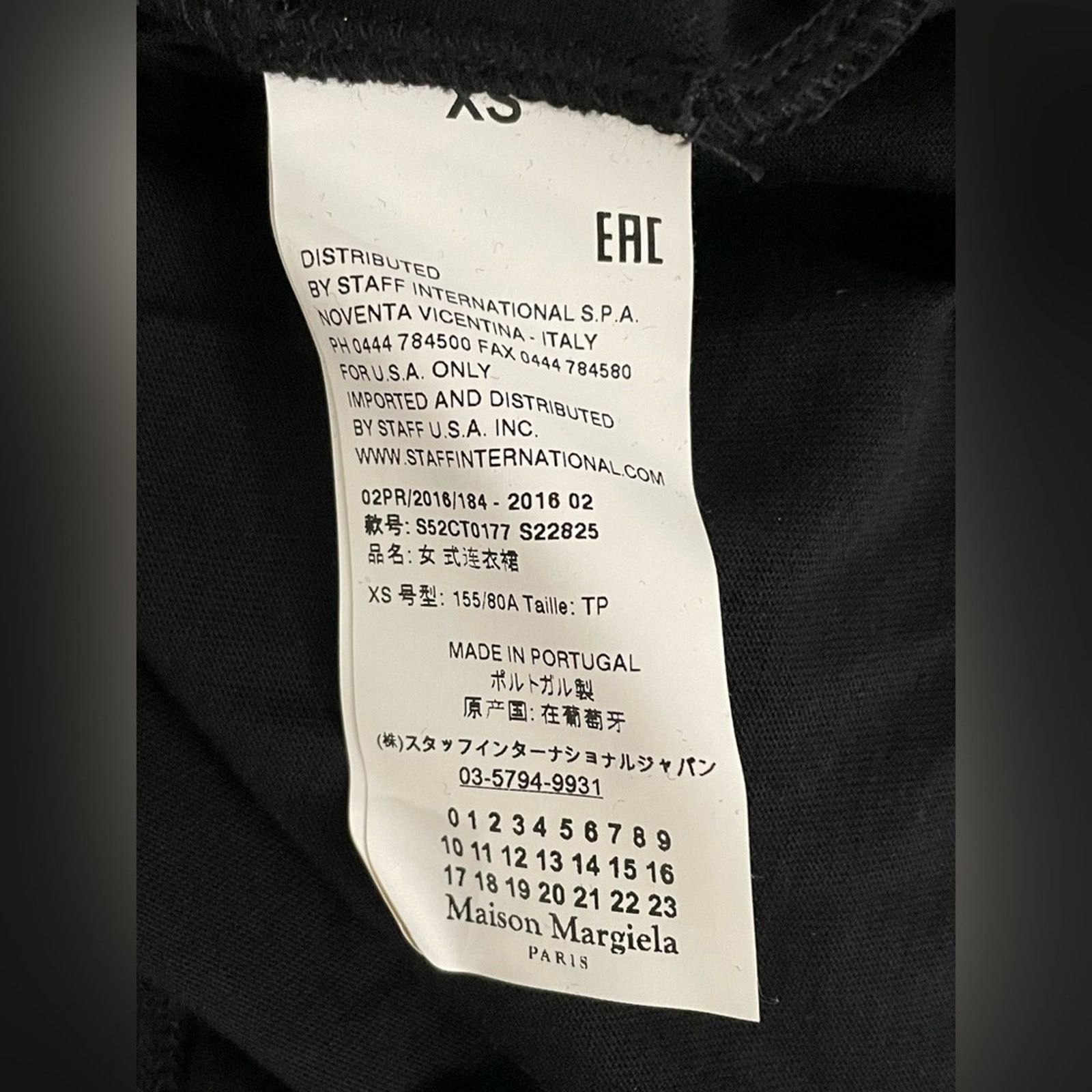 MM6 MM6 Maison Margiela Tiered Tie L/S Black Dress Women’s XS Size XS / US 0-2 / IT 36-38 - 6 Thumbnail