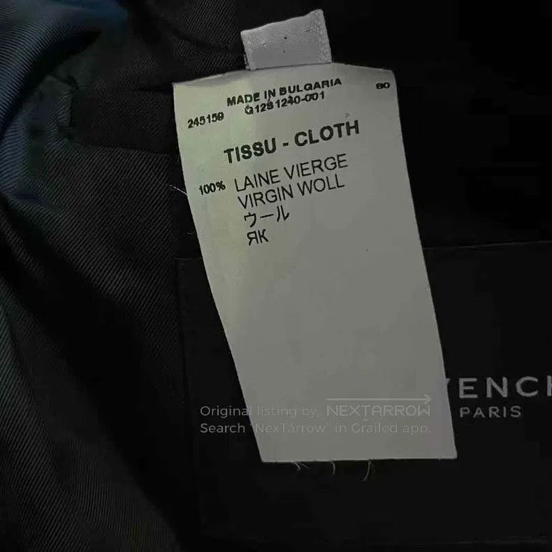 Givenchy Givenchy Size46 Black Suit Set (Size 46) Size US M / EU 48-50 / 2 - 5 Thumbnail