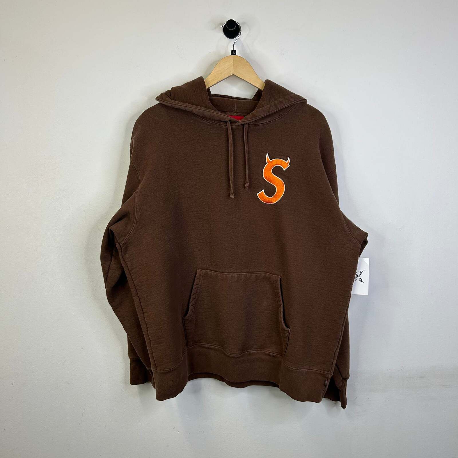 Supreme × Vintage 2003 Supreme Surfstyle Hoodie Brown L | Grailed