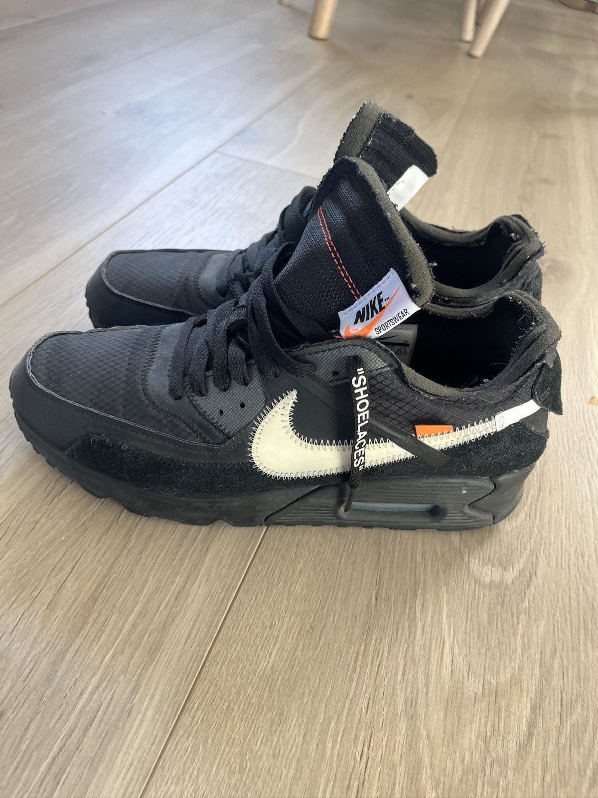 Nike × Off-White Off white air Max 90 Size US 9.5 / EU 42-43 - 1 Thumbnail