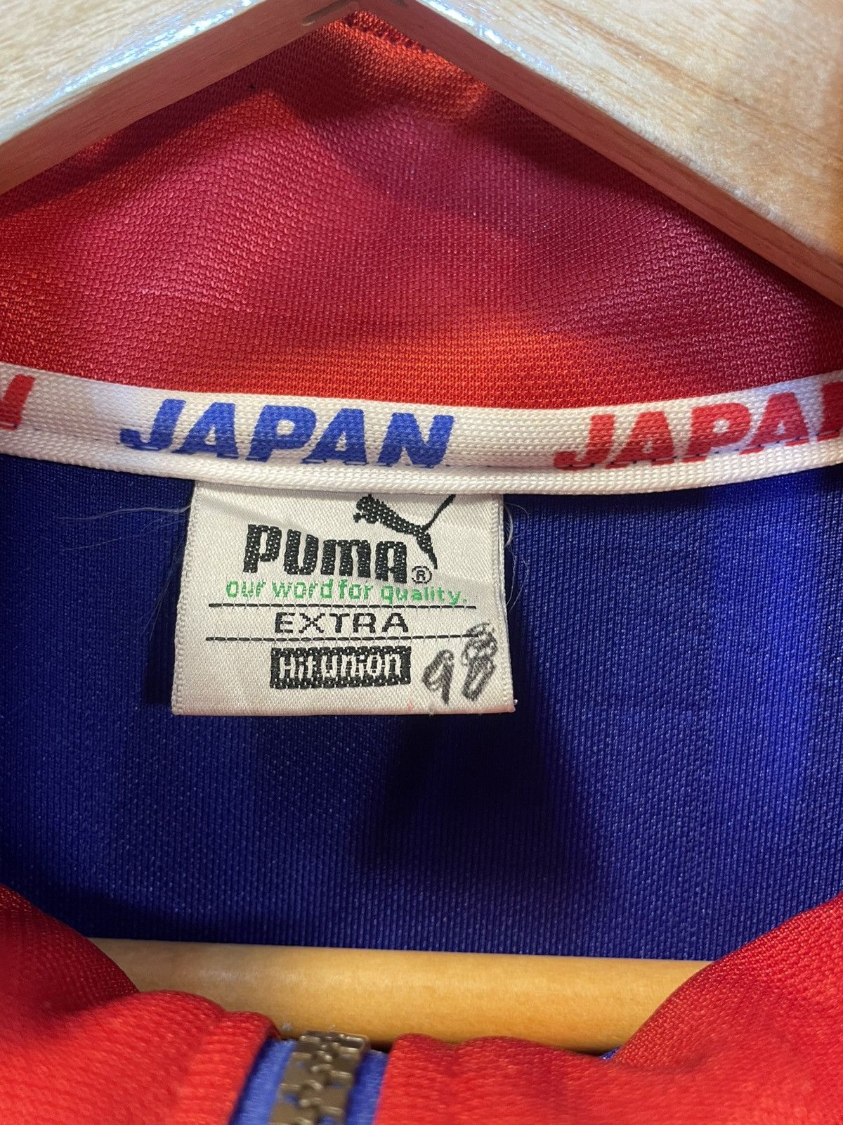 Puma Rare Vintage 1998 Japan Football Association Tracksuit Size US L / EU 52-54 / 3 - 4 Thumbnail
