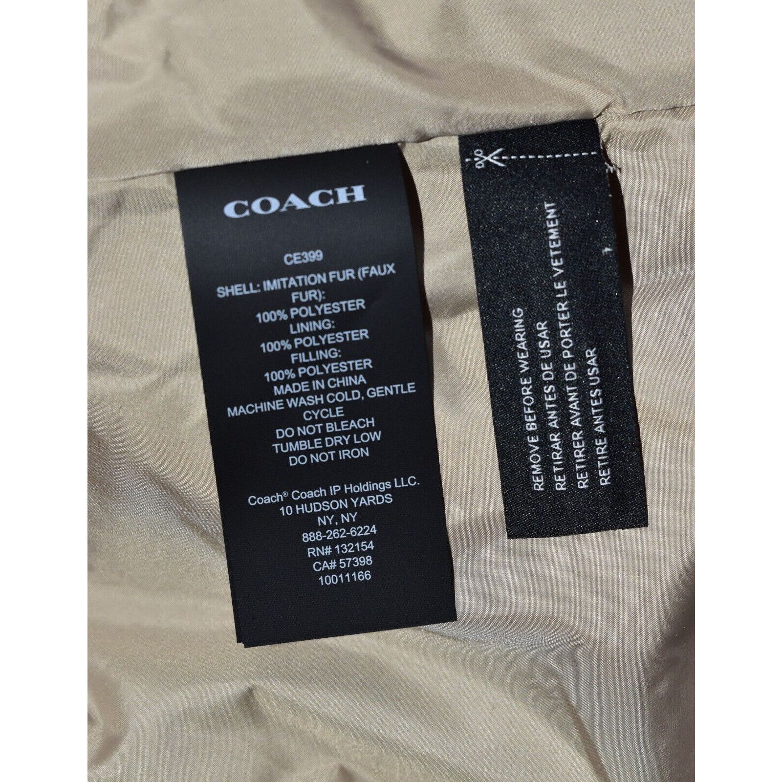 Coach NWT COACH Cream Pockets Shipra Signature Jacket Size S $598 Size S / US 4 / IT 40 - 7 Thumbnail
